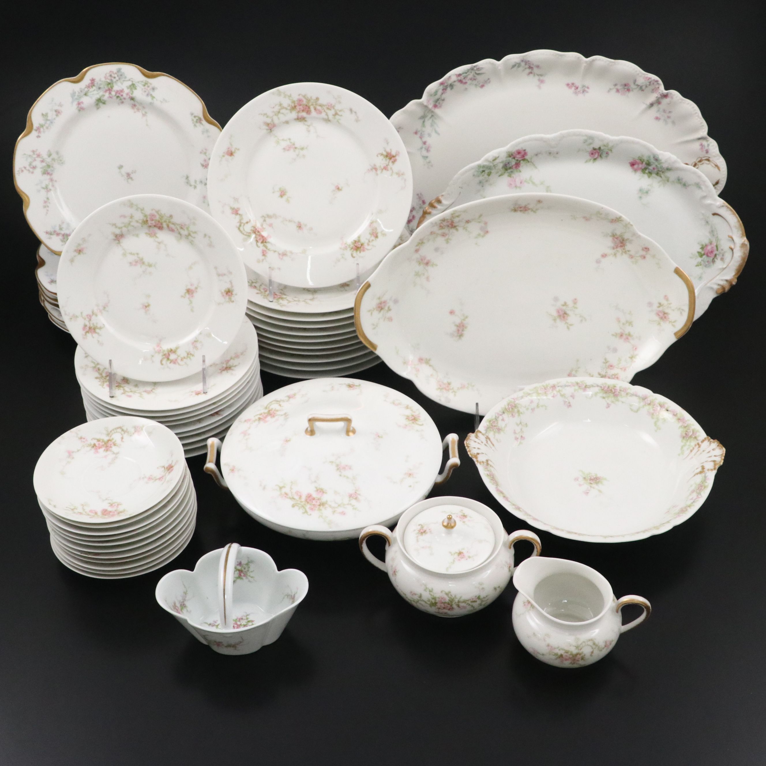 Haviland and Other Limoges Porcelain Dinnerware and Serving Pieces