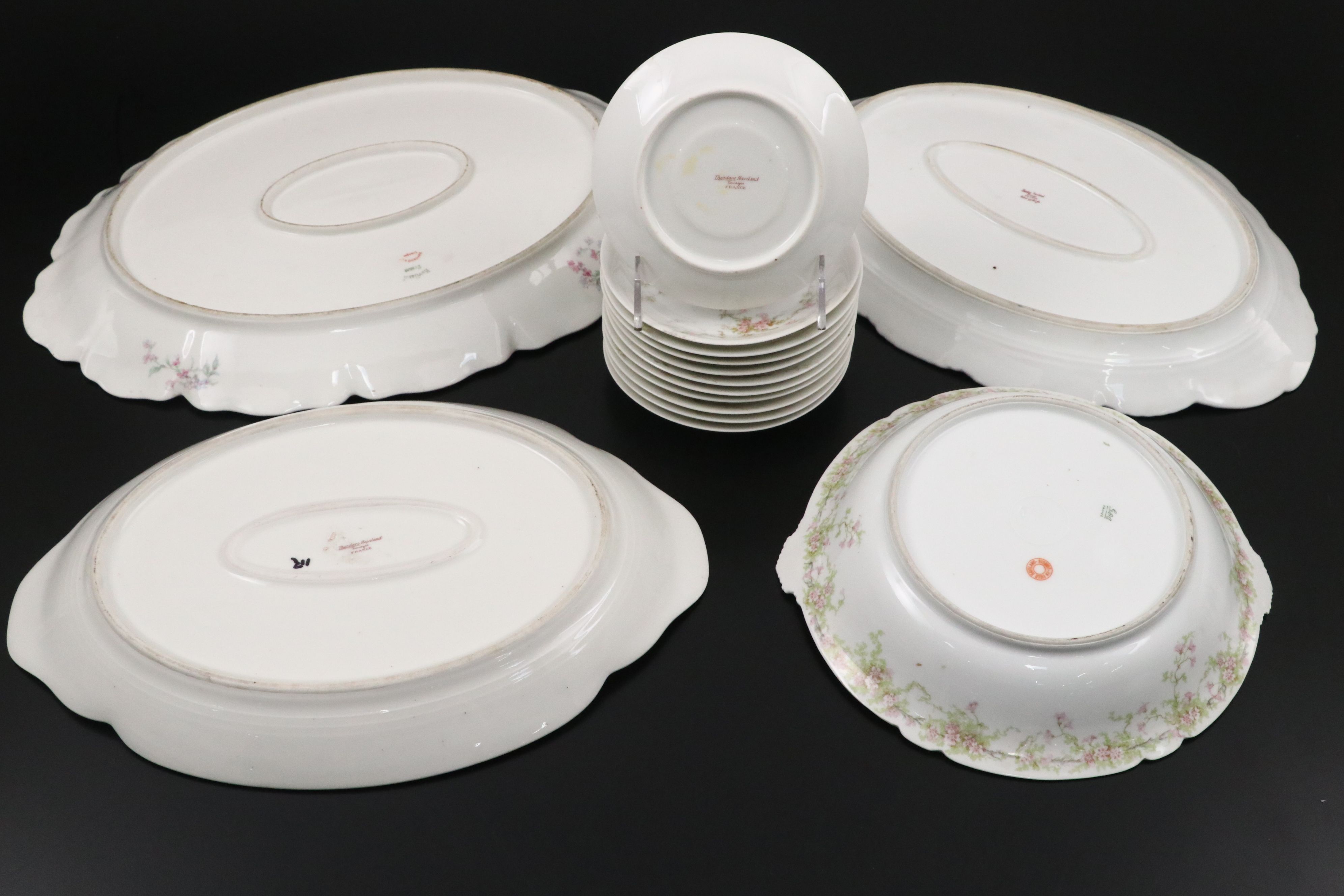 Haviland and Other Limoges Porcelain Dinnerware and Serving Pieces