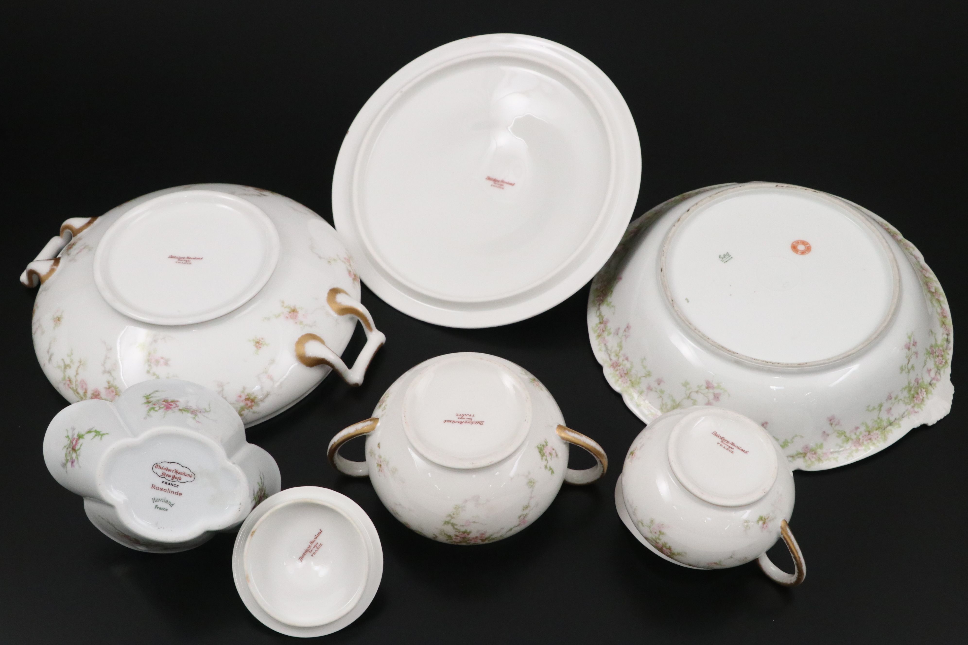 Haviland and Other Limoges Porcelain Dinnerware and Serving Pieces