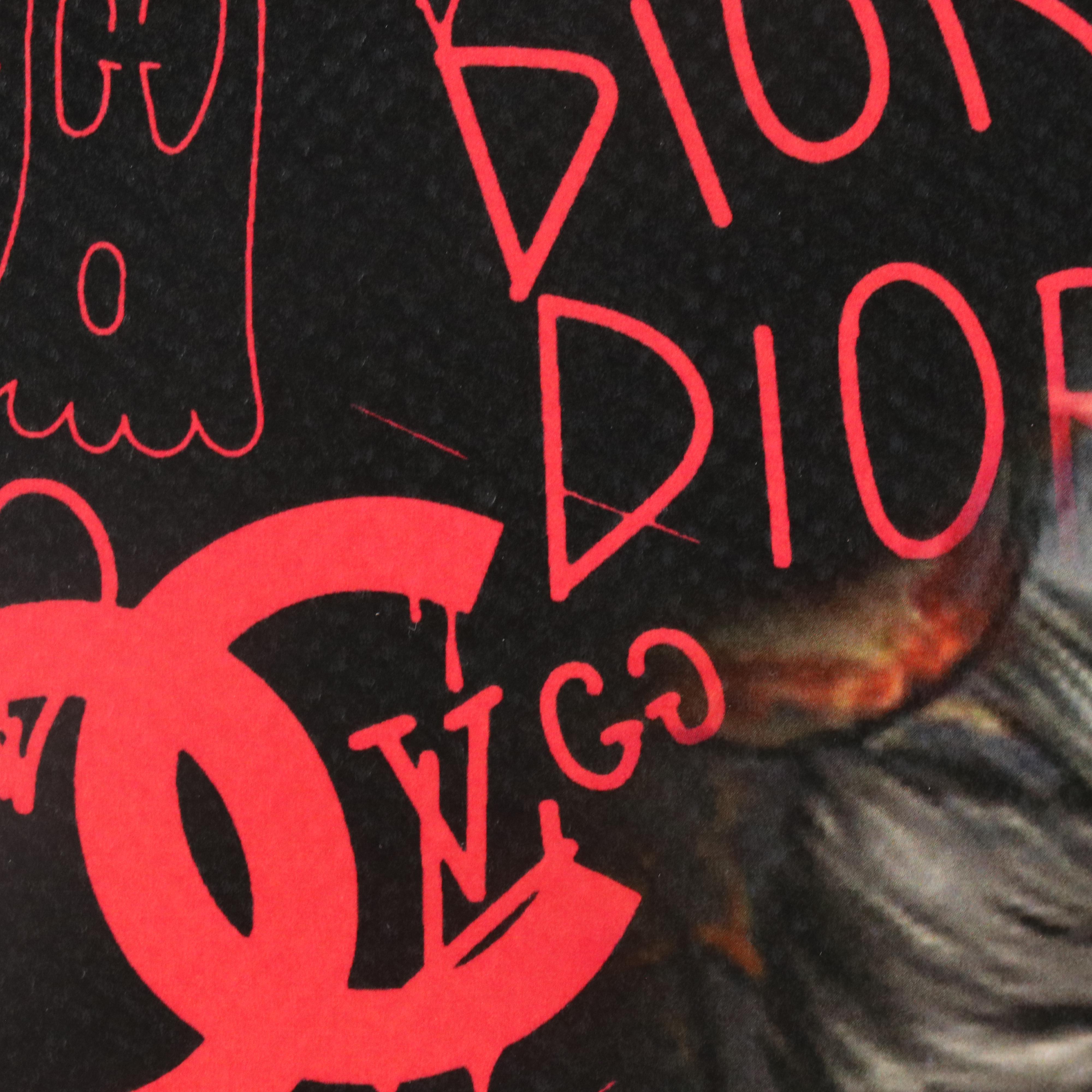 Death NYC Graphic Digital Print Homage Chanel and Dior Lion, 2024