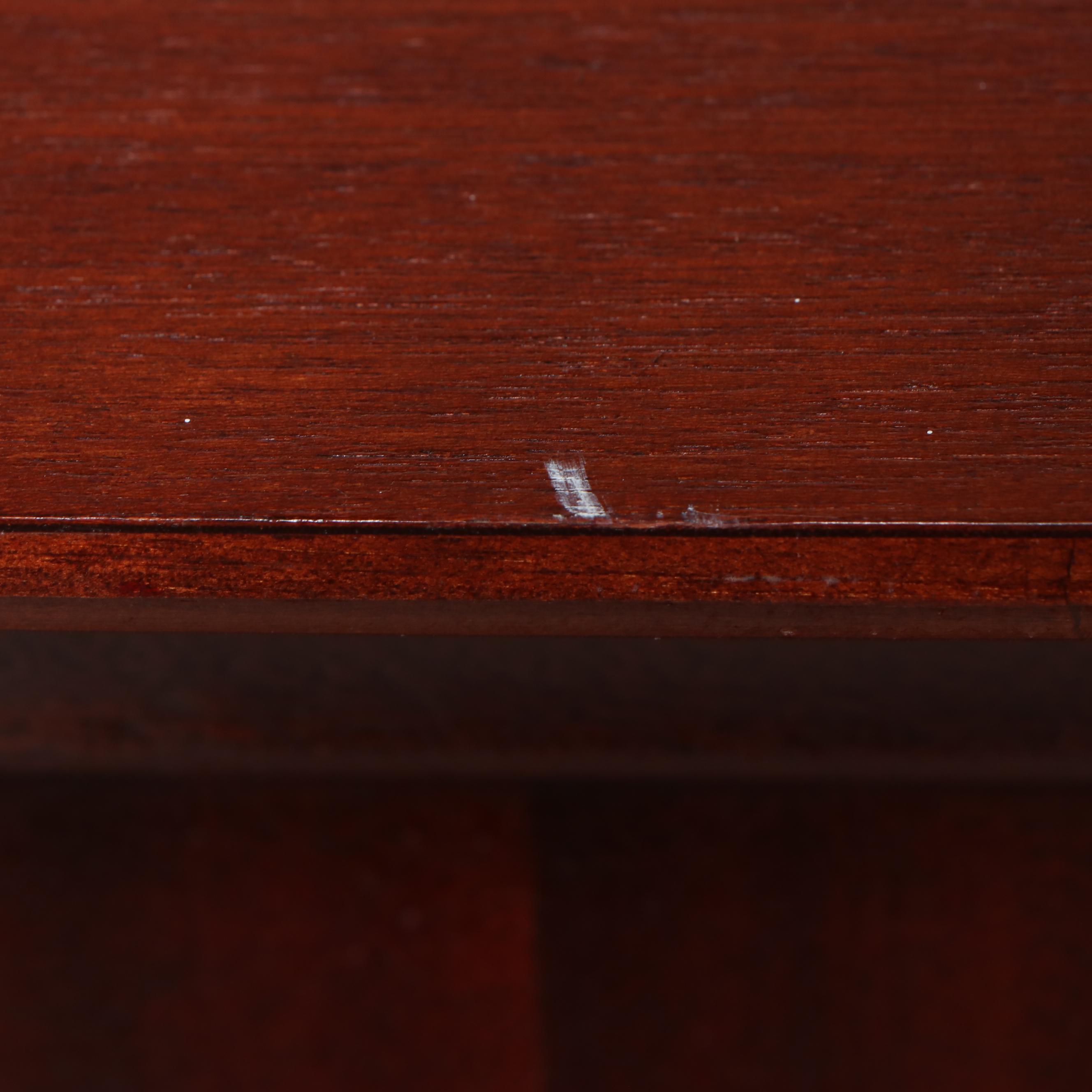 Baker Furniture Hepplewhite Style Mahogany Finish Armoire