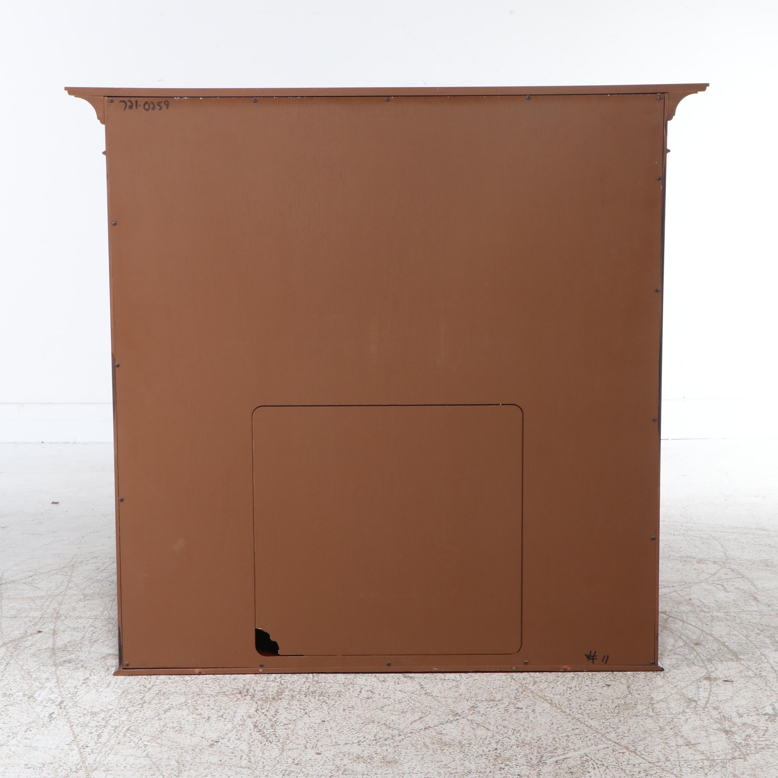 Baker Furniture Hepplewhite Style Mahogany Finish Armoire