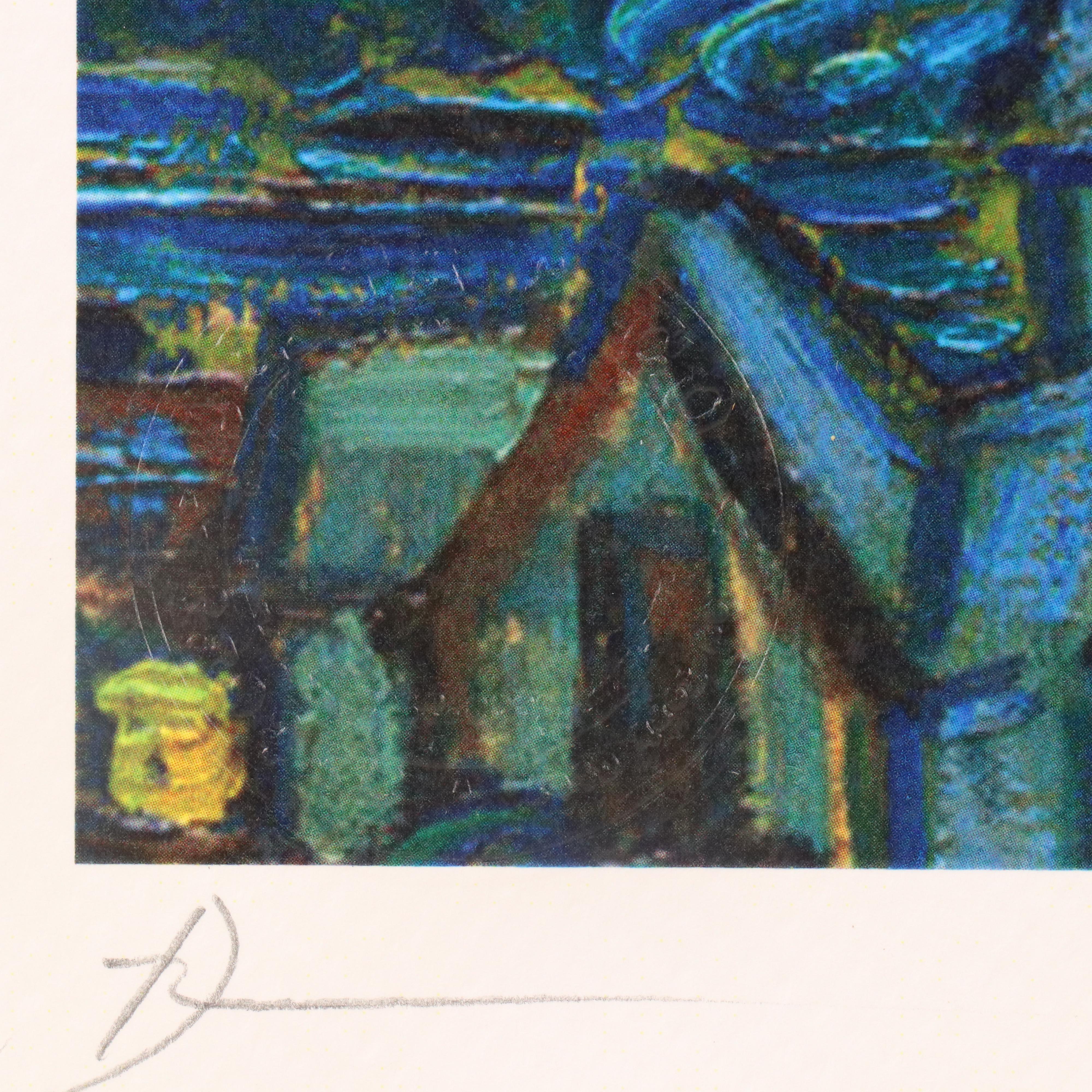 Death NYC Graphic Digital Print Featuring Rolex Watch x Van Gogh, 21st Century