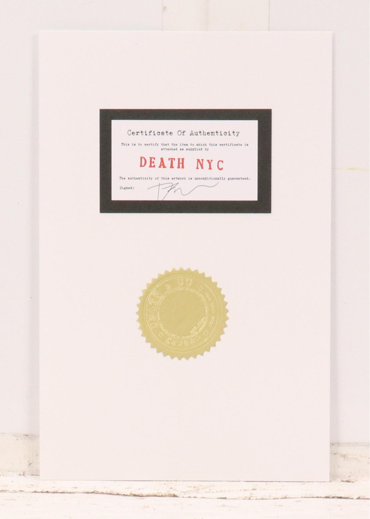 Death NYC Graphic Digital Print Featuring Rolex Watch x Van Gogh, 21st Century