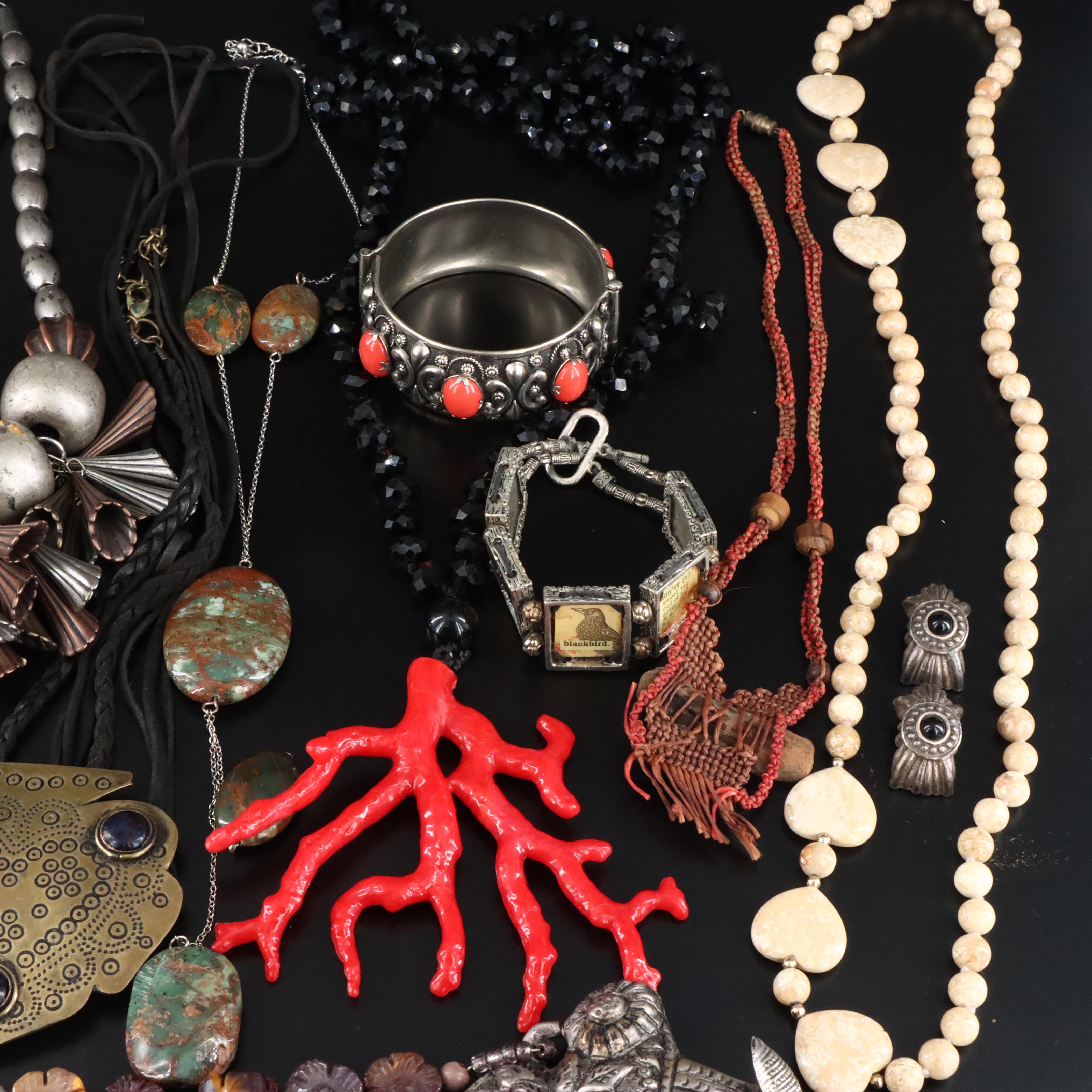 Agate, Nephrite and Jasper Featured in Jewelry Collection