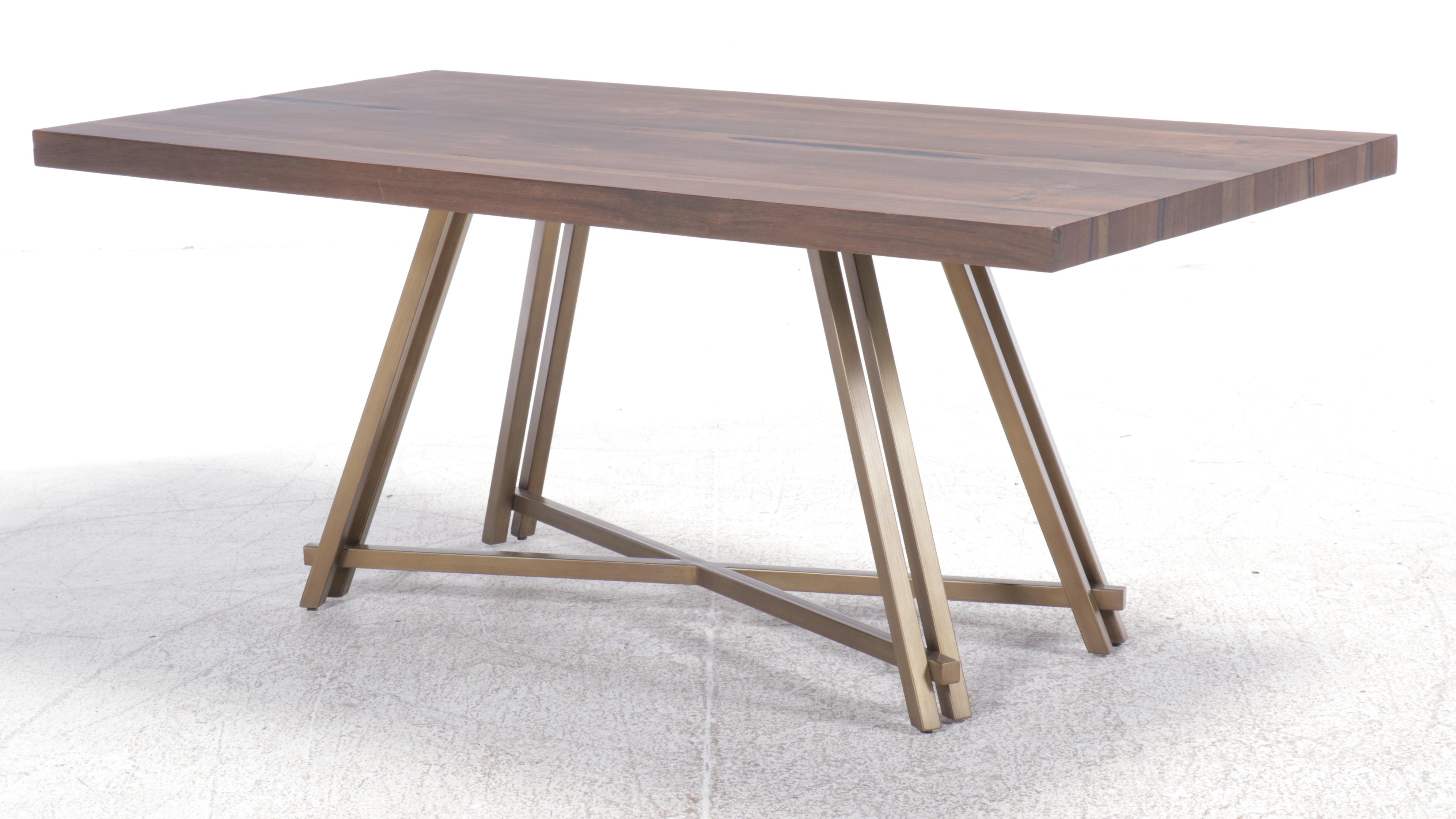 Seven-Piece Arhaus Contemporary Dining Set