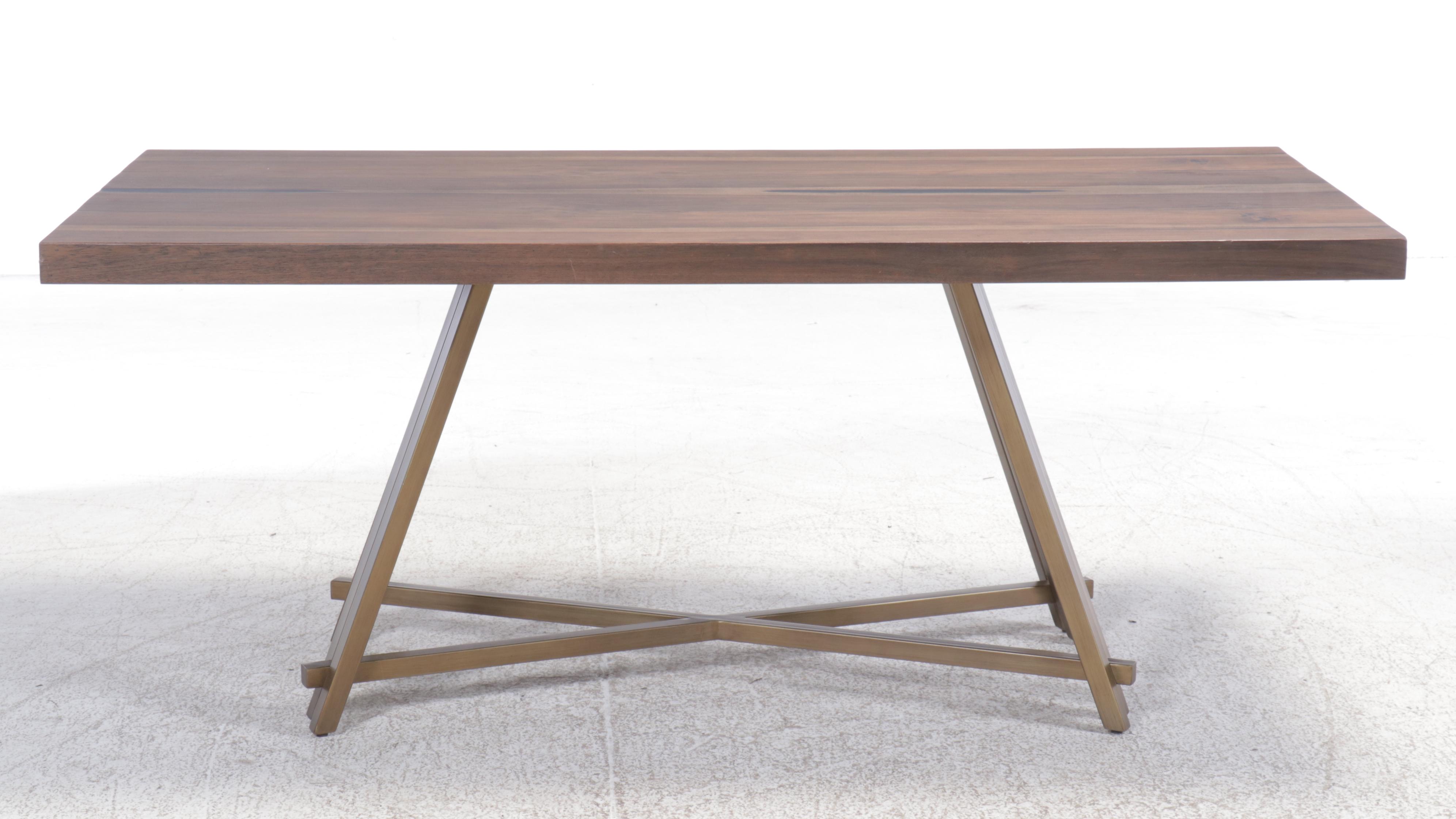 Seven-Piece Arhaus Contemporary Dining Set