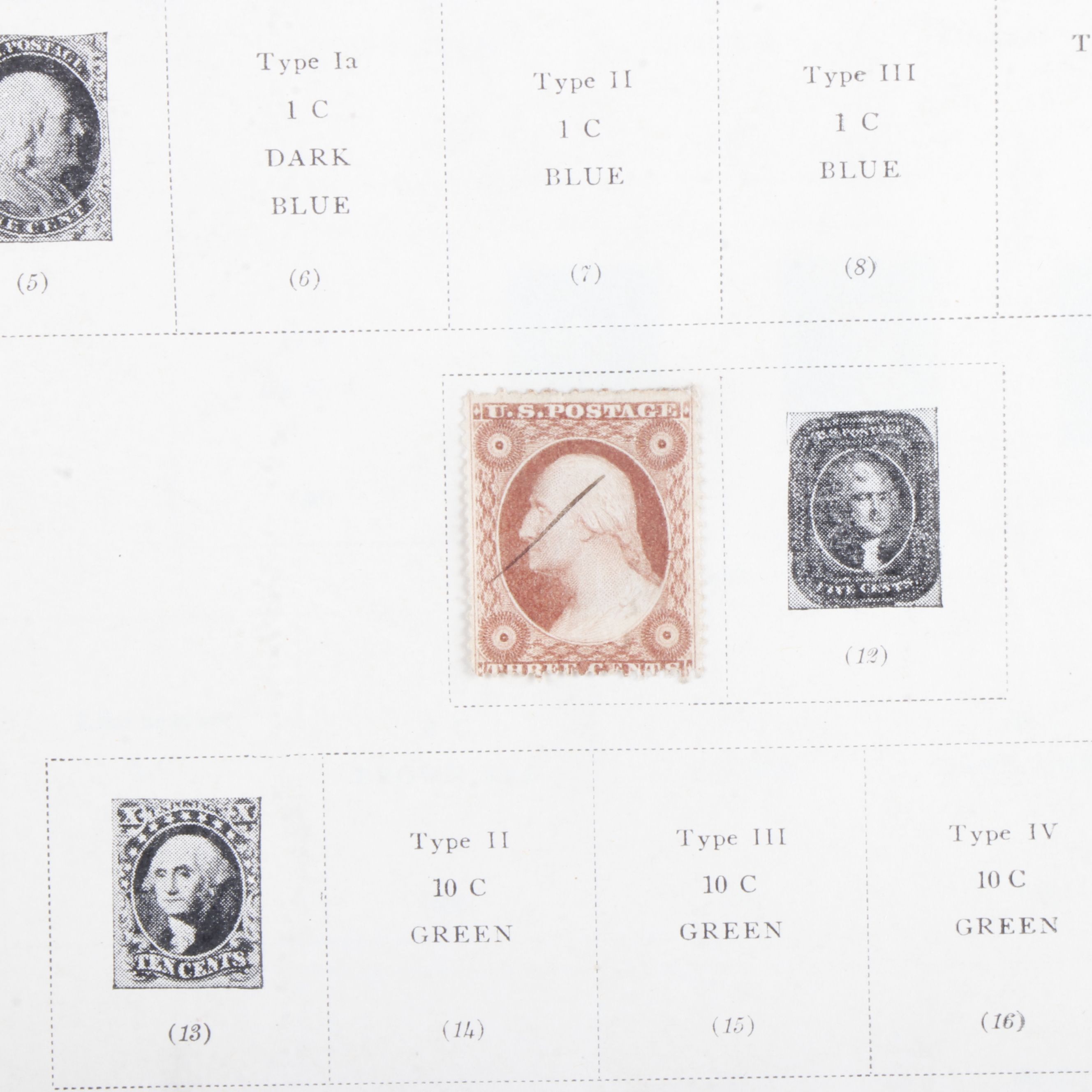 Collection of U.S. and Foreign Postage Stamps