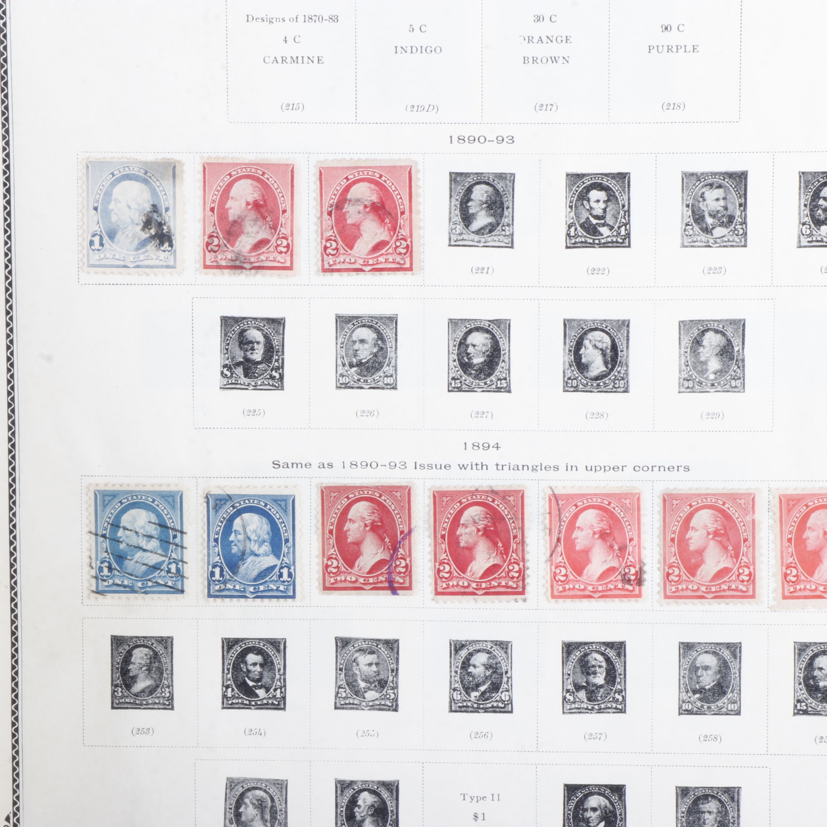 Collection of U.S. and Foreign Postage Stamps