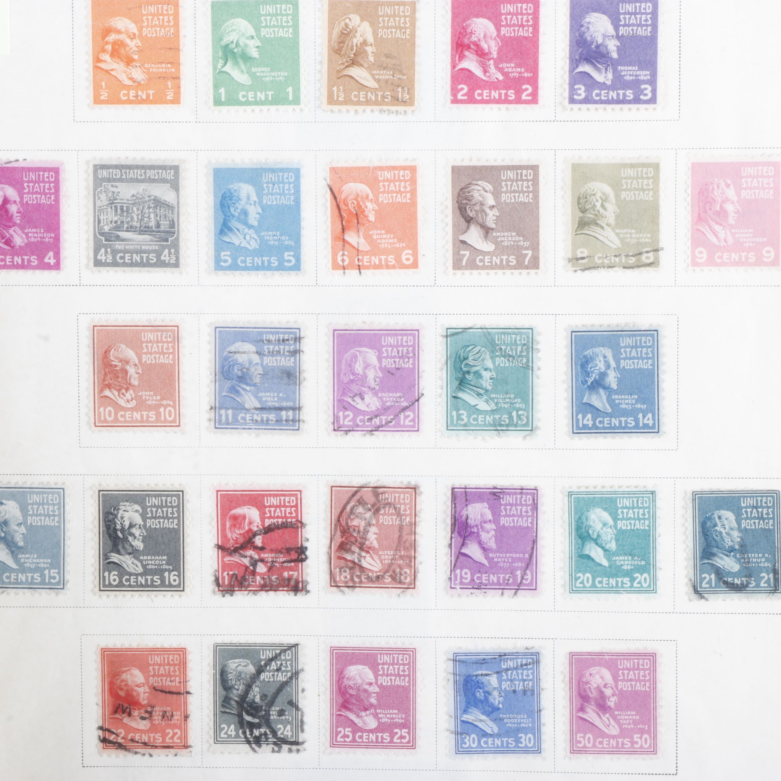 Collection of U.S. and Foreign Postage Stamps
