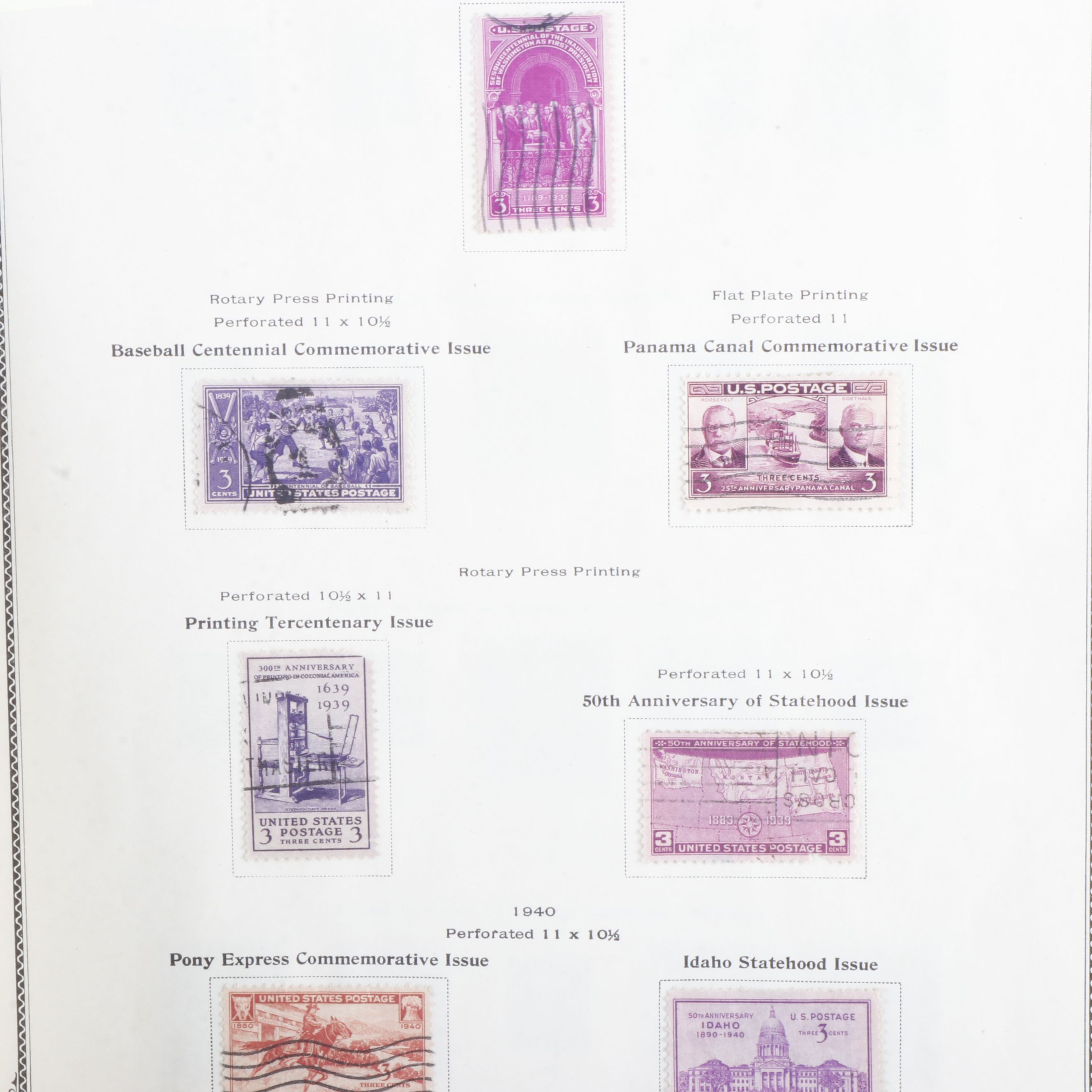 Collection of U.S. and Foreign Postage Stamps
