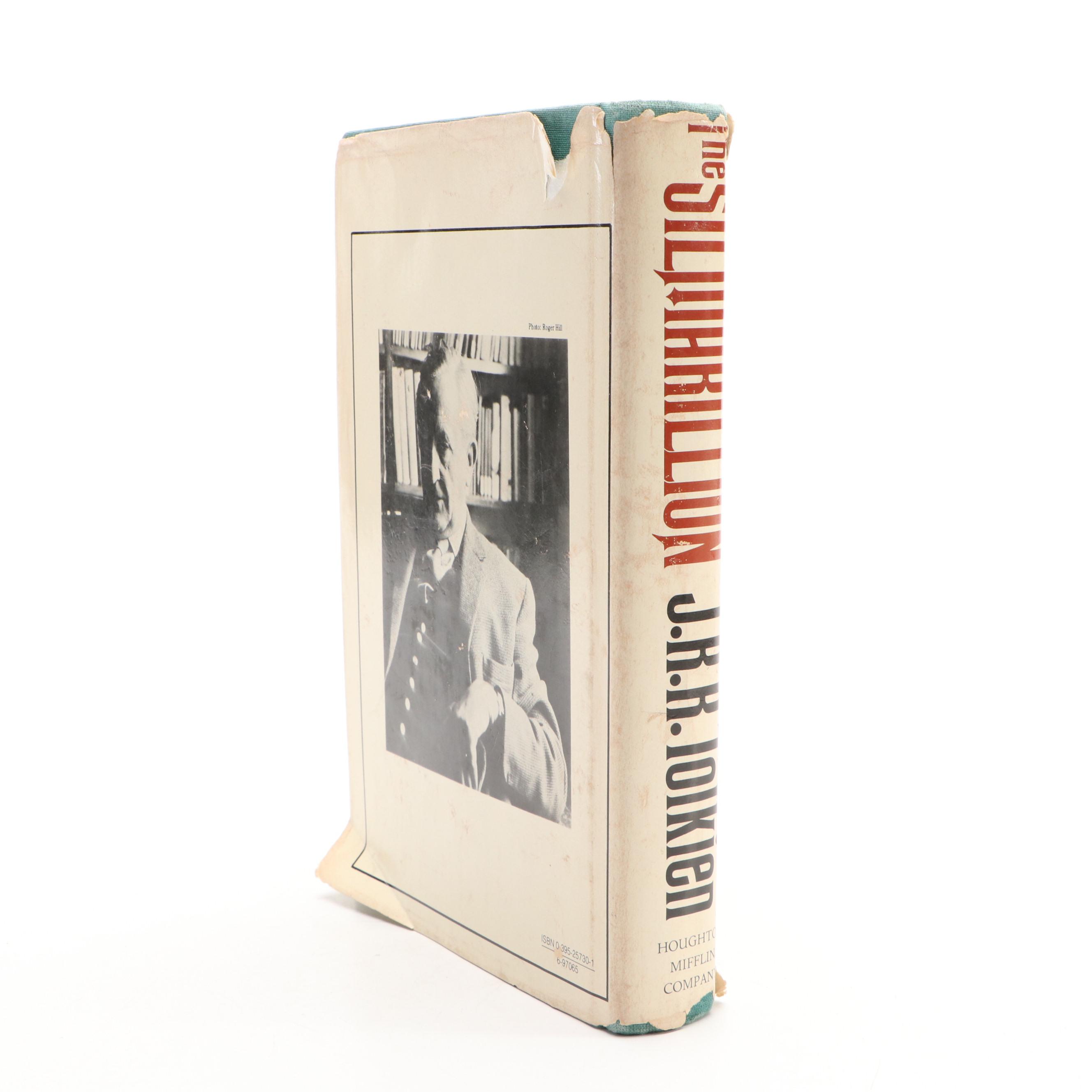 First American Edition "The Silmarillion" by J. R. R. Tolkien with Map, 1977