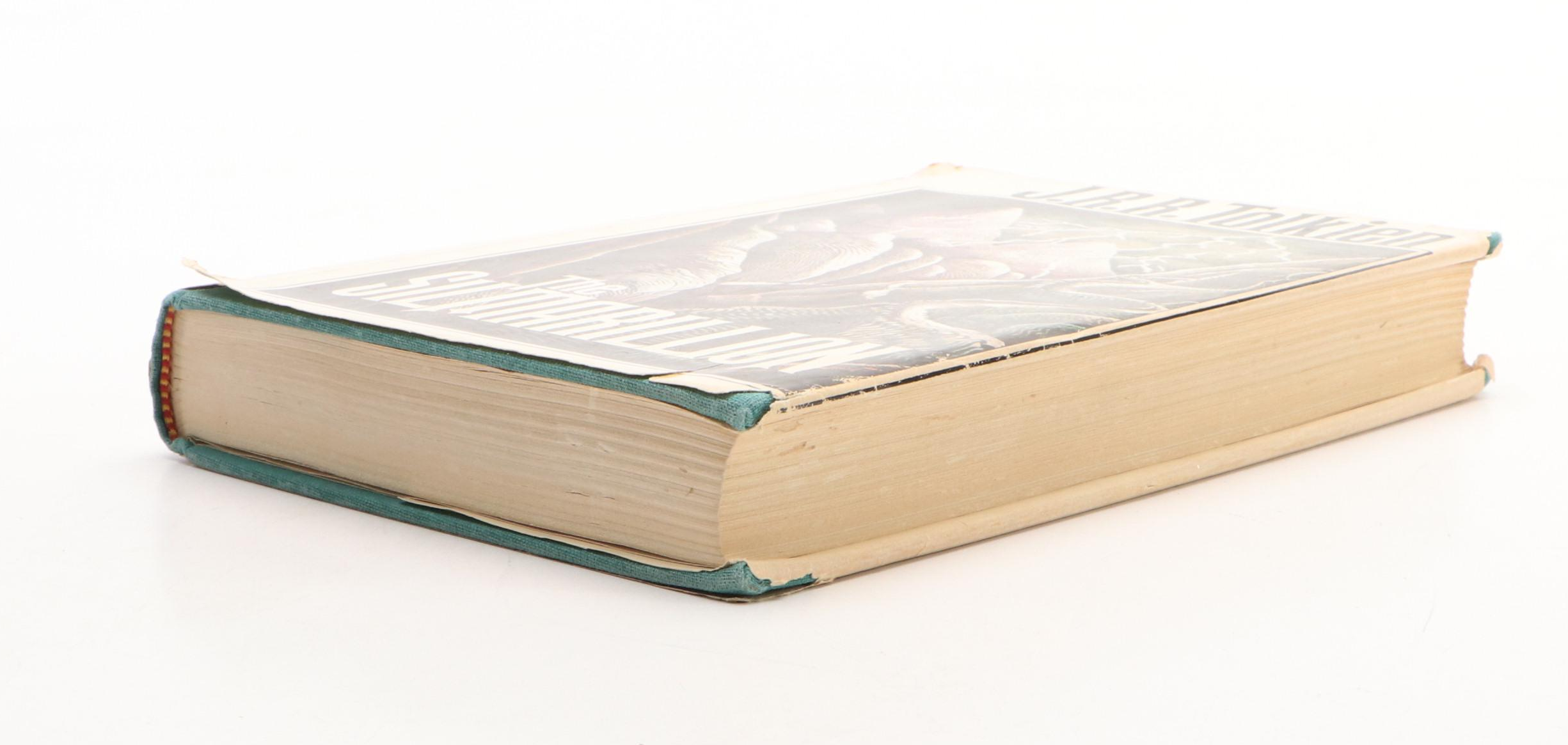 First American Edition "The Silmarillion" by J. R. R. Tolkien with Map, 1977