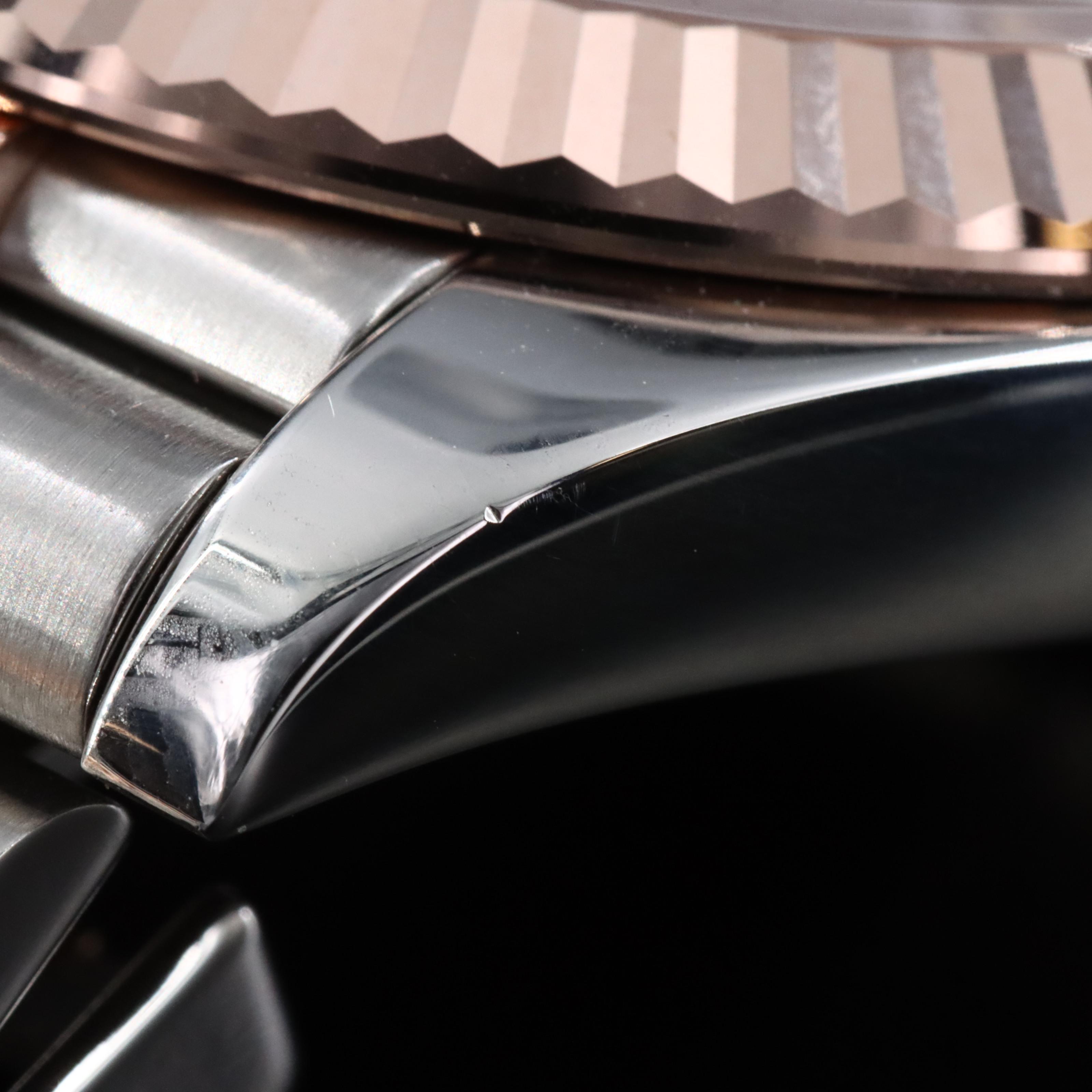 Rolex Datejust 126331 41mm 18K Rose Gold & Steel Factory Diamond Automatic Watch