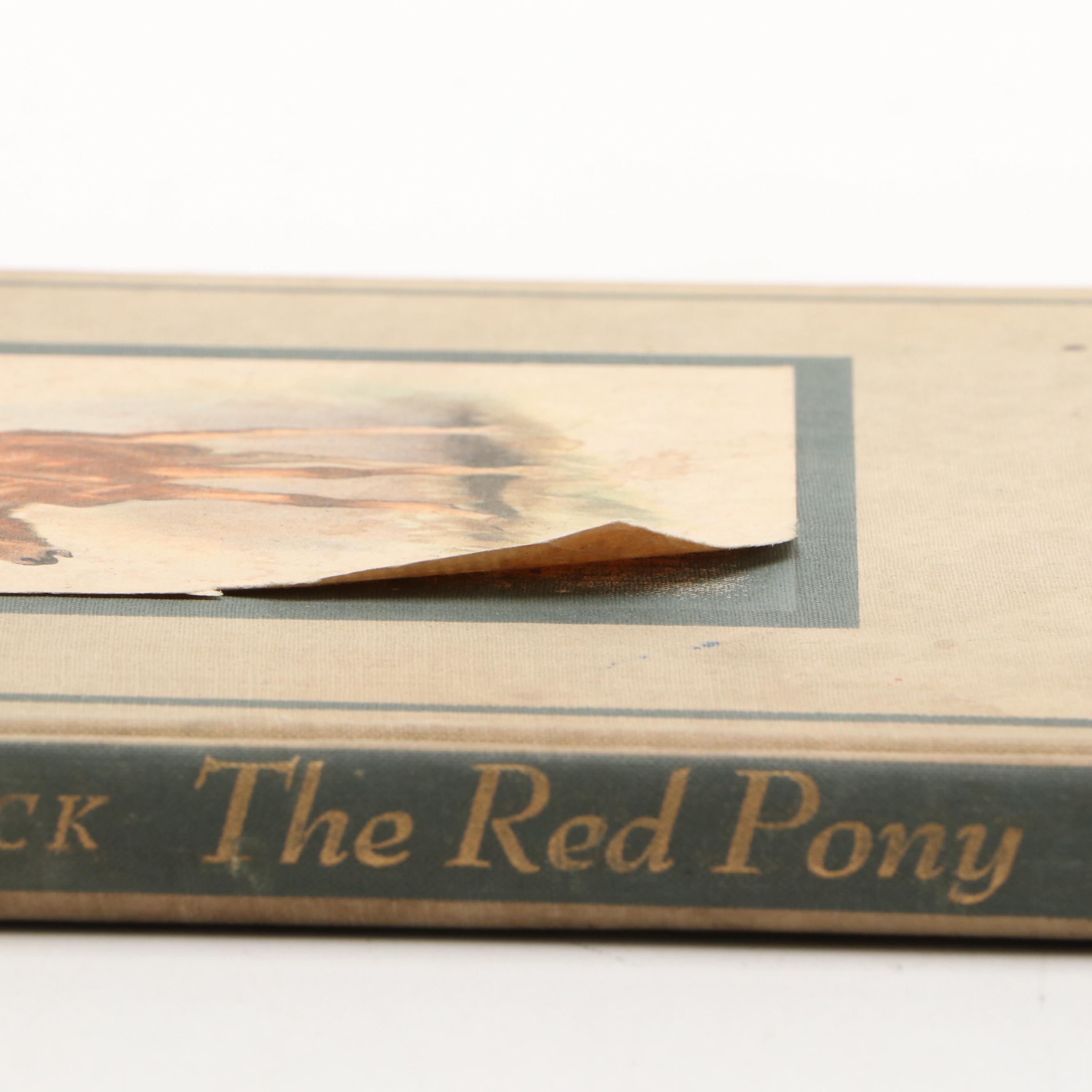 First Illustrated Edition "The Red Pony" by John Steinbeck, 1945