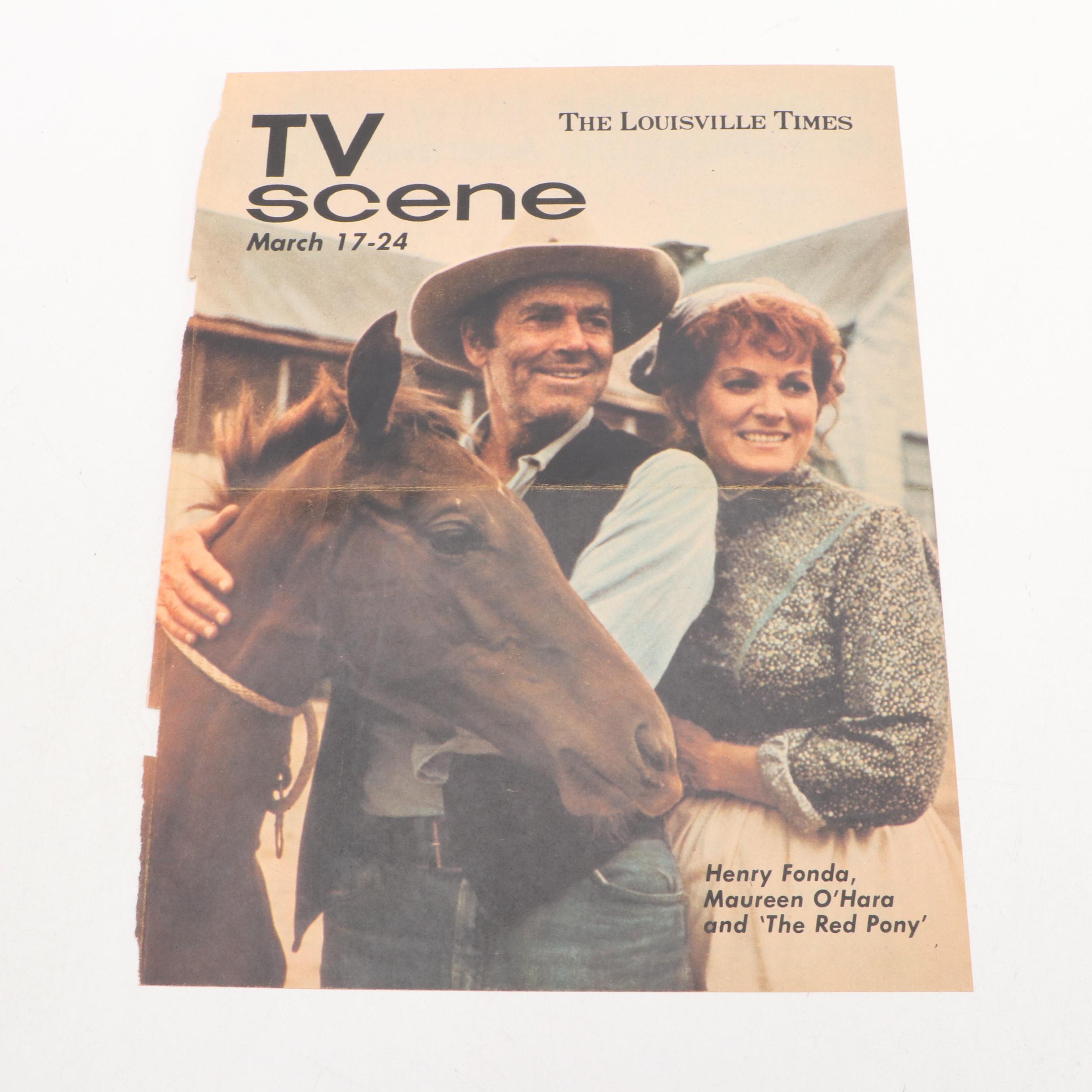 First Illustrated Edition "The Red Pony" by John Steinbeck, 1945