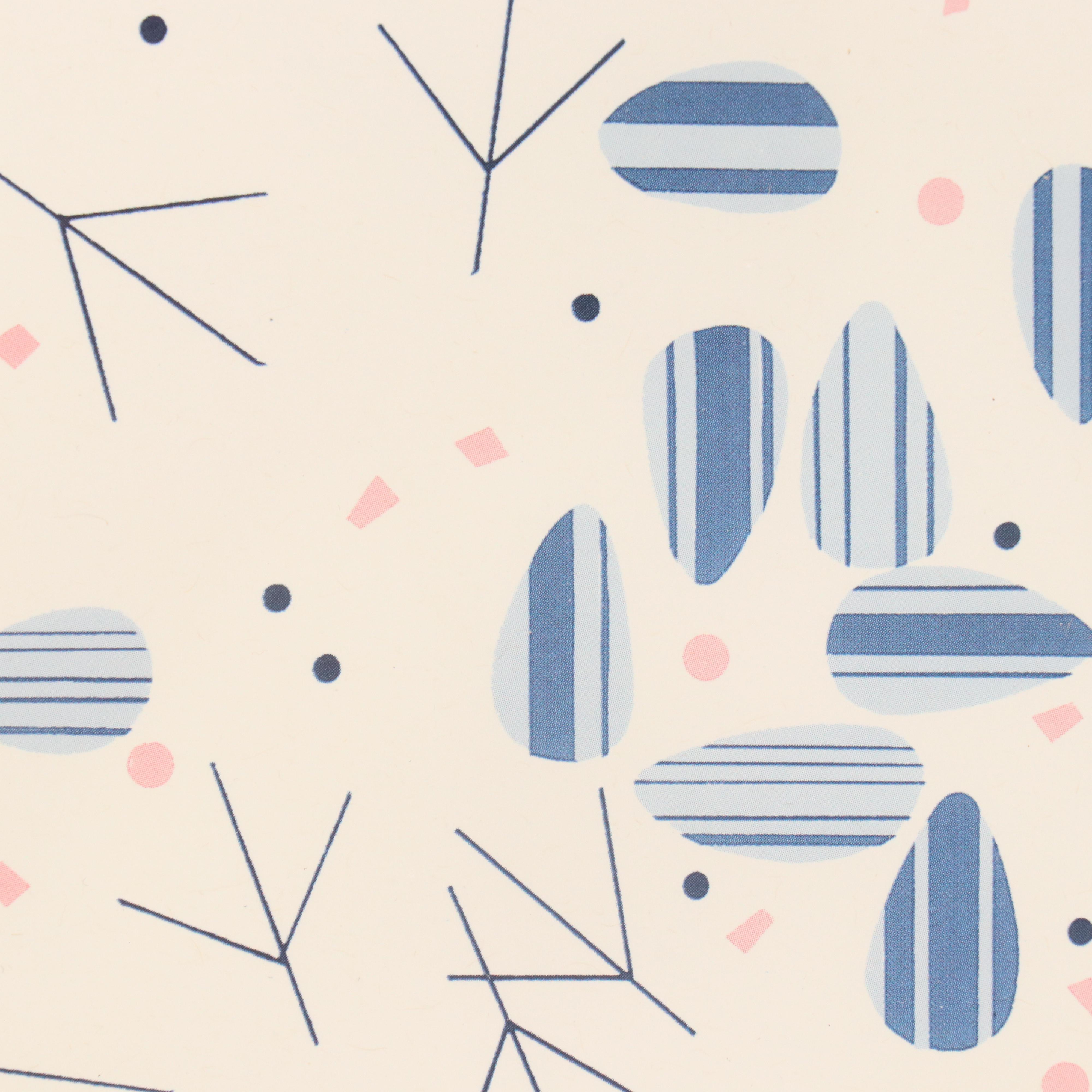 Charley Harper Offset Lithograph "Cardinal Close-Up"