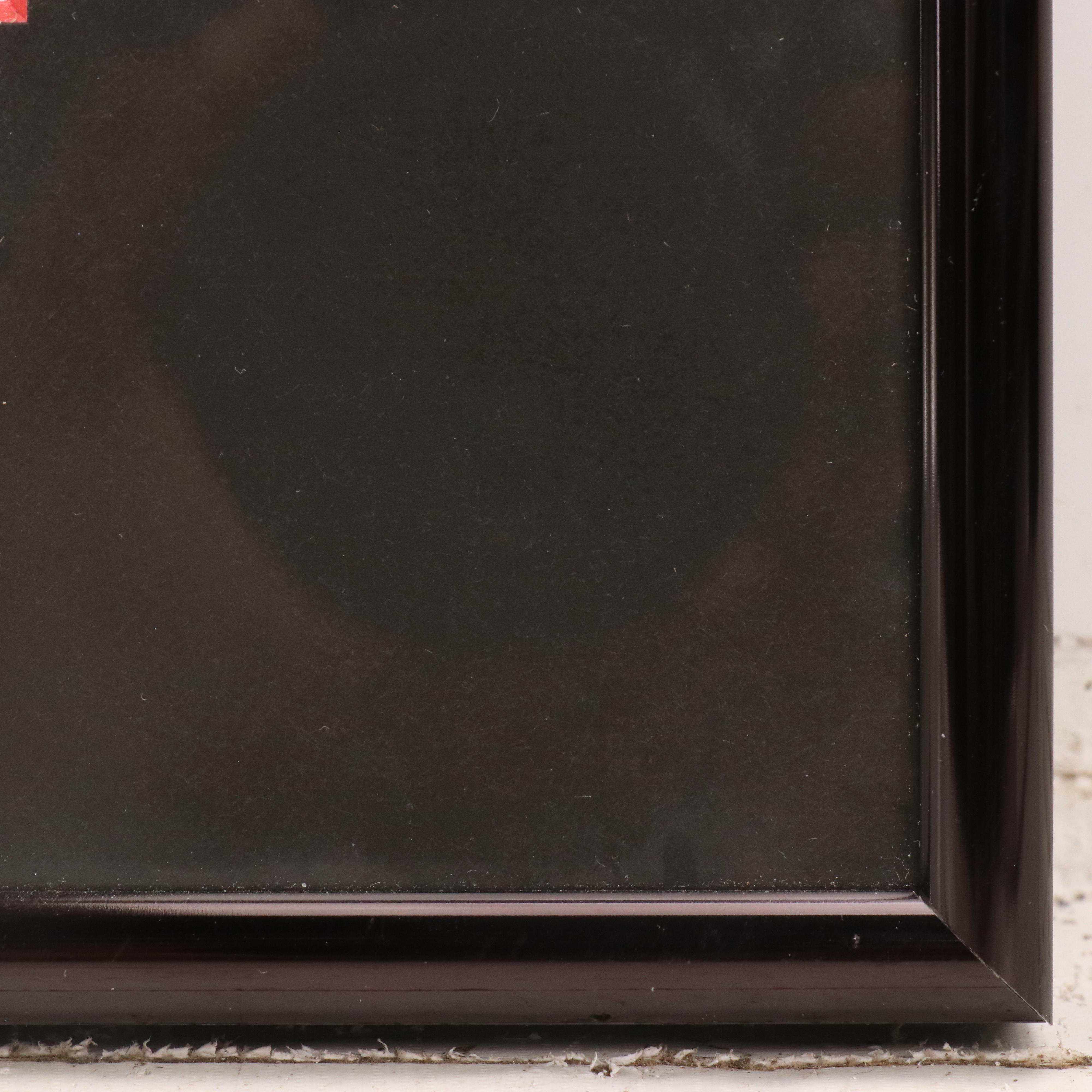 Charley Harper Offset Lithograph "Cardinal Close-Up"