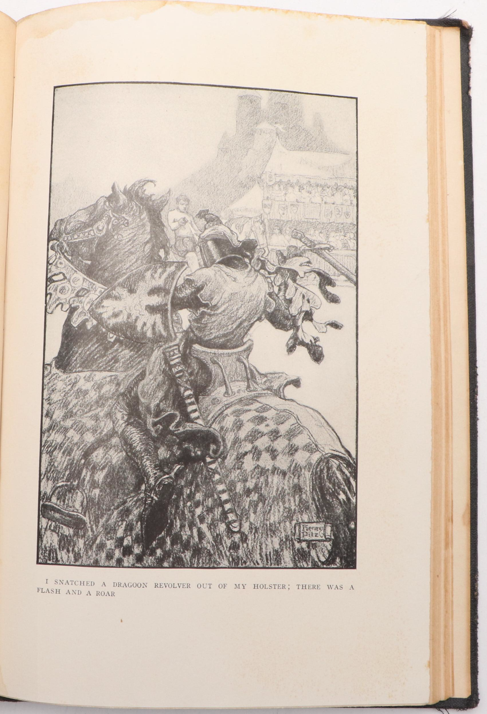 Henry Pitz Illustrated "A Connecticut Yankee in King Arthur's Court" by Twain