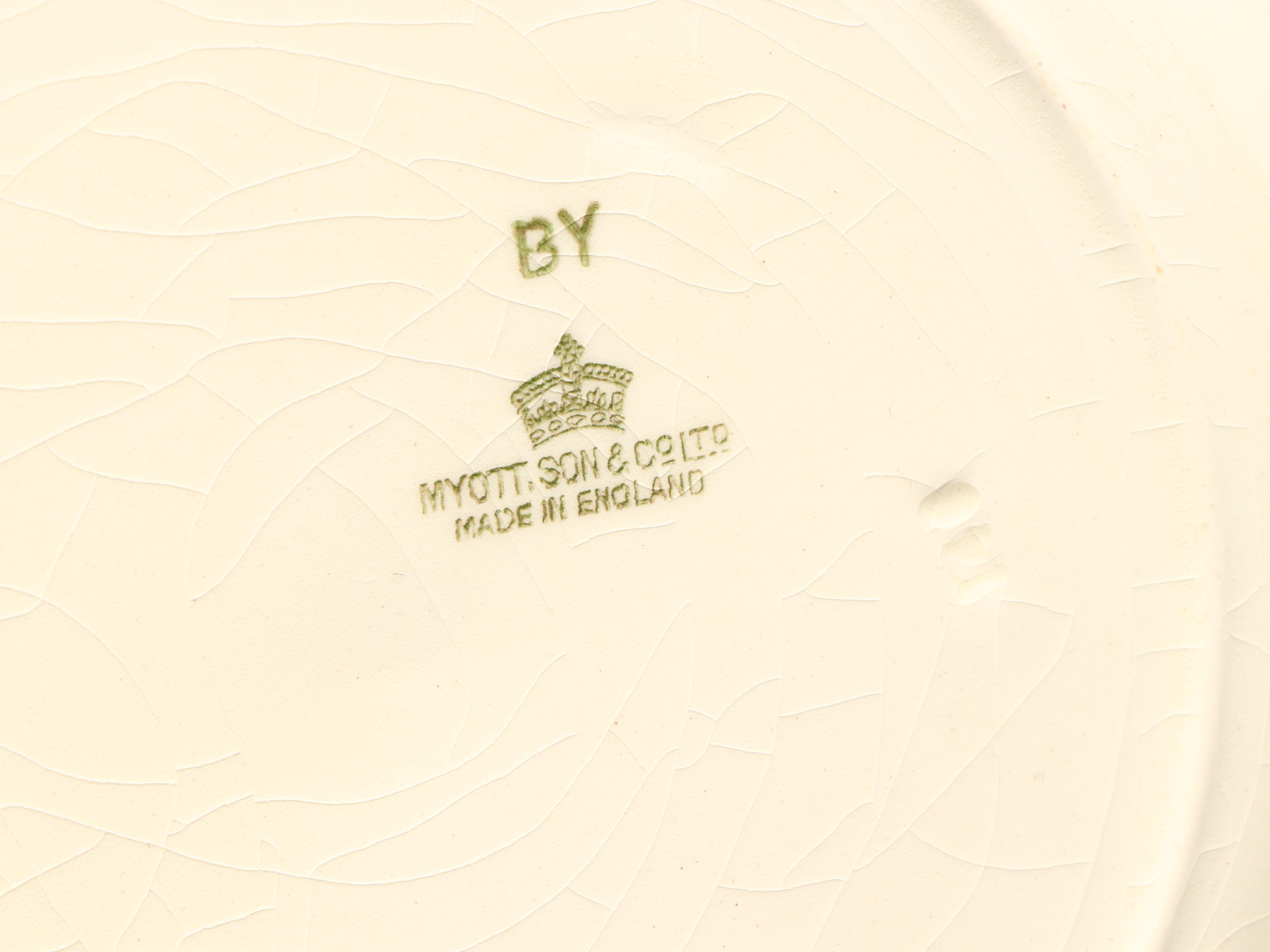 Myott Son & Co. Porcelain Tableware