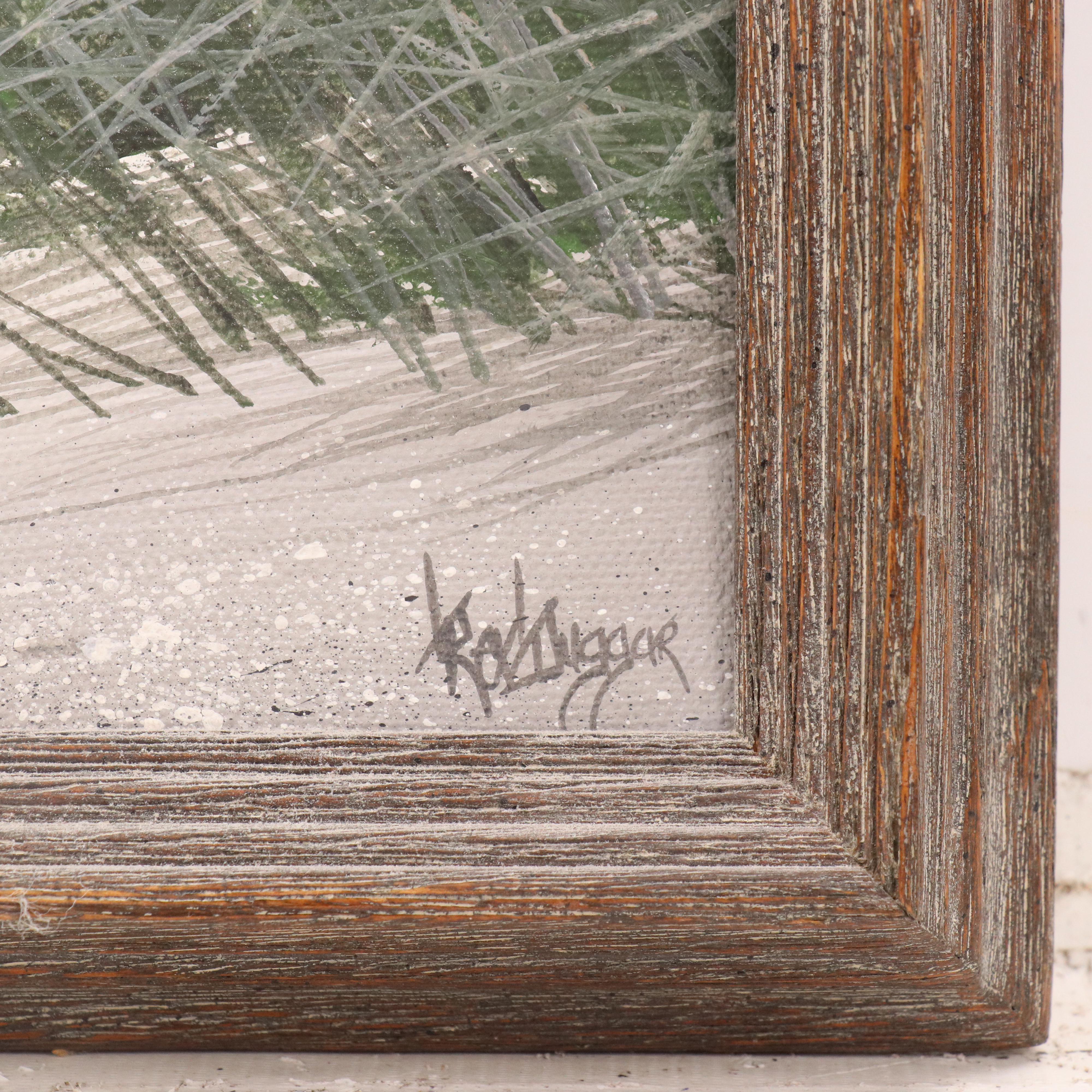 Rex Duggar Coastal Oil Painting