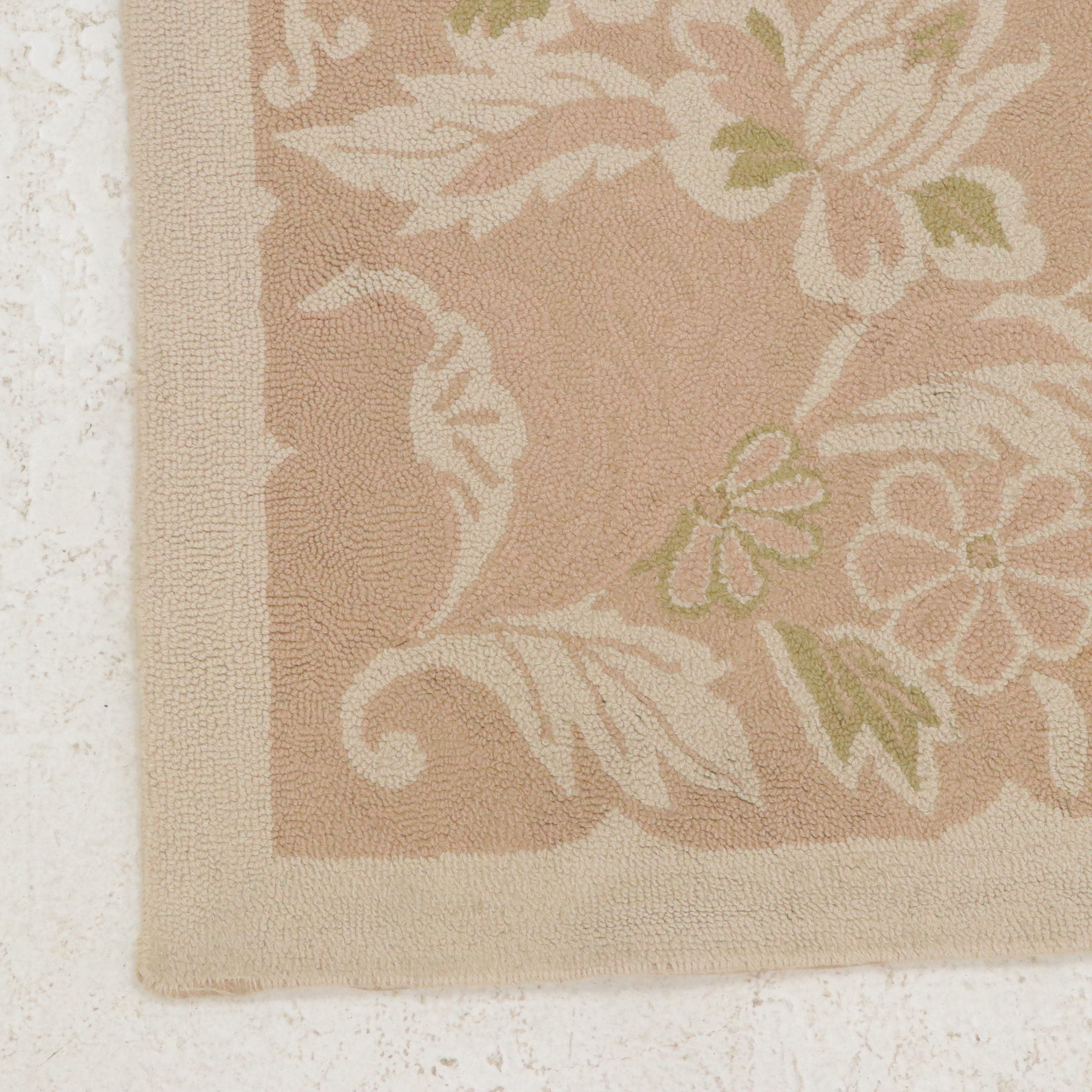 8' x 10' Hand-Tufted Hooked Wool ContemporaryArea Rug