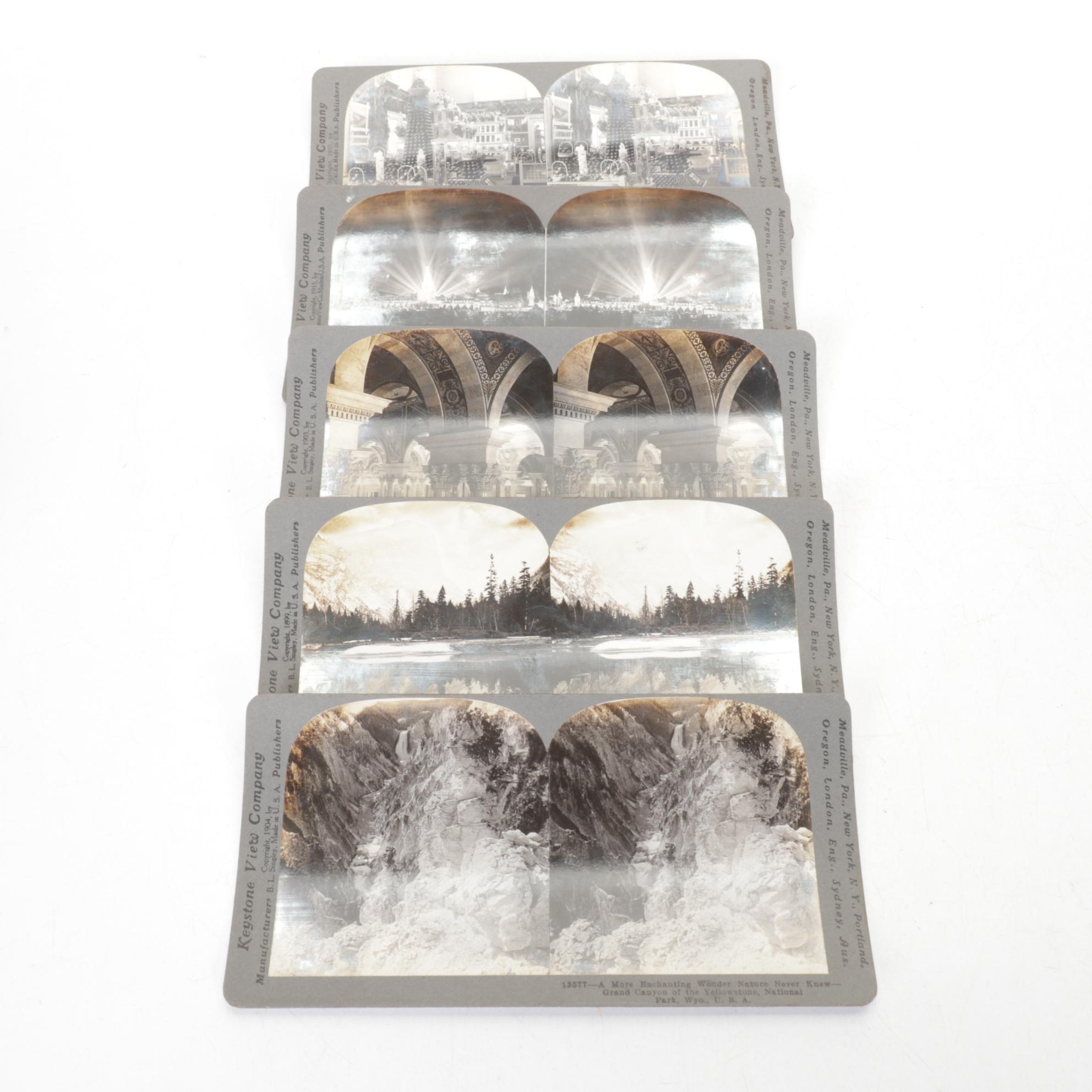 Stereoscope with Four Boxes of Slides, Late 19th to Early 20th Century