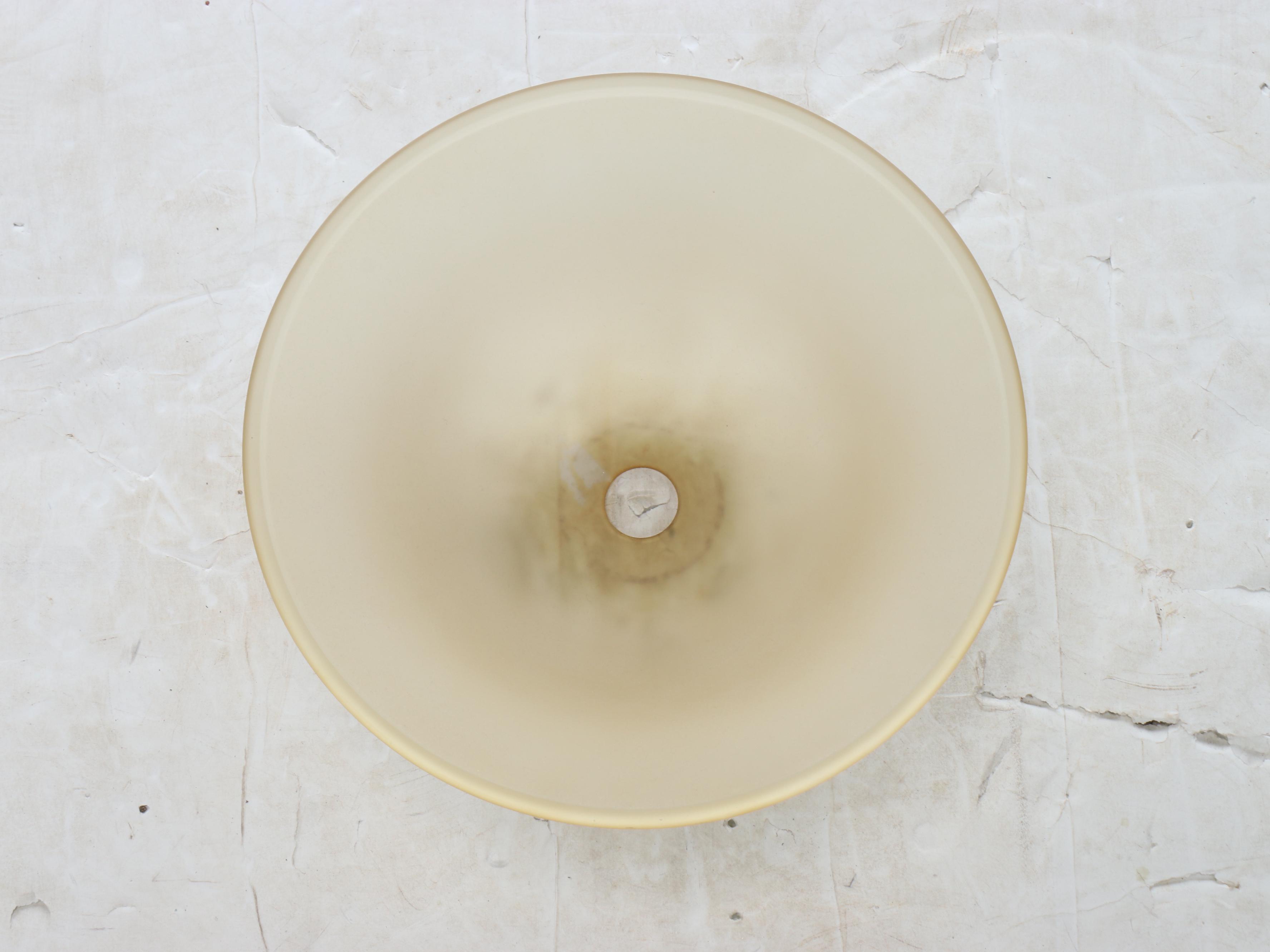 Oil Rubbed Bronze and Tortoise Glass Torchiere Floor Lamp with Satin Glass Shade