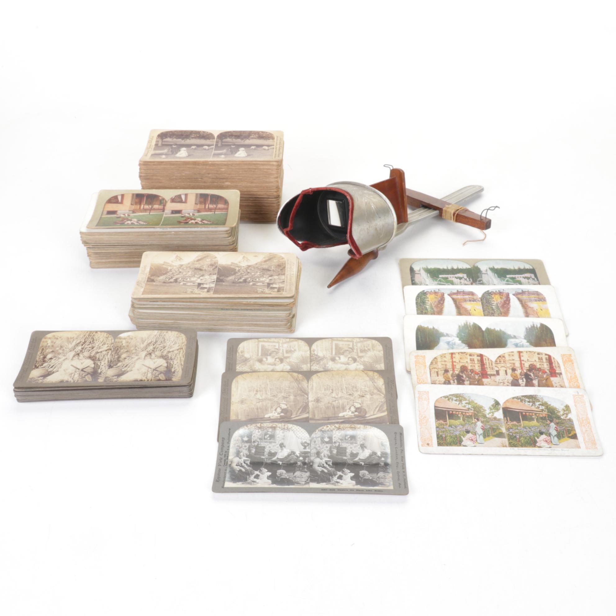 Perfecscope Hand-Held Steroscope with Lithograph Cards