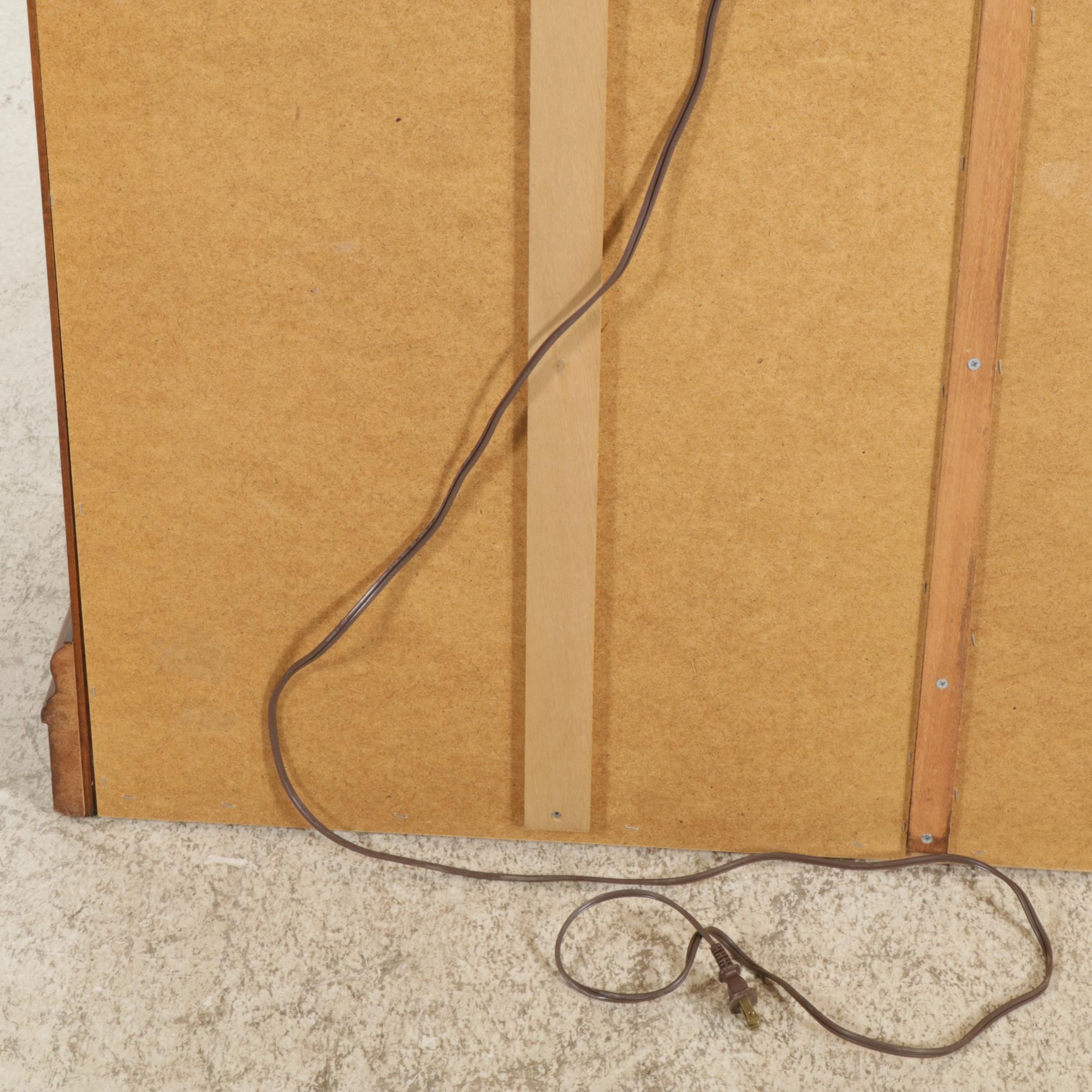 Edwardian Style Mahogany Glass Front Cabinet