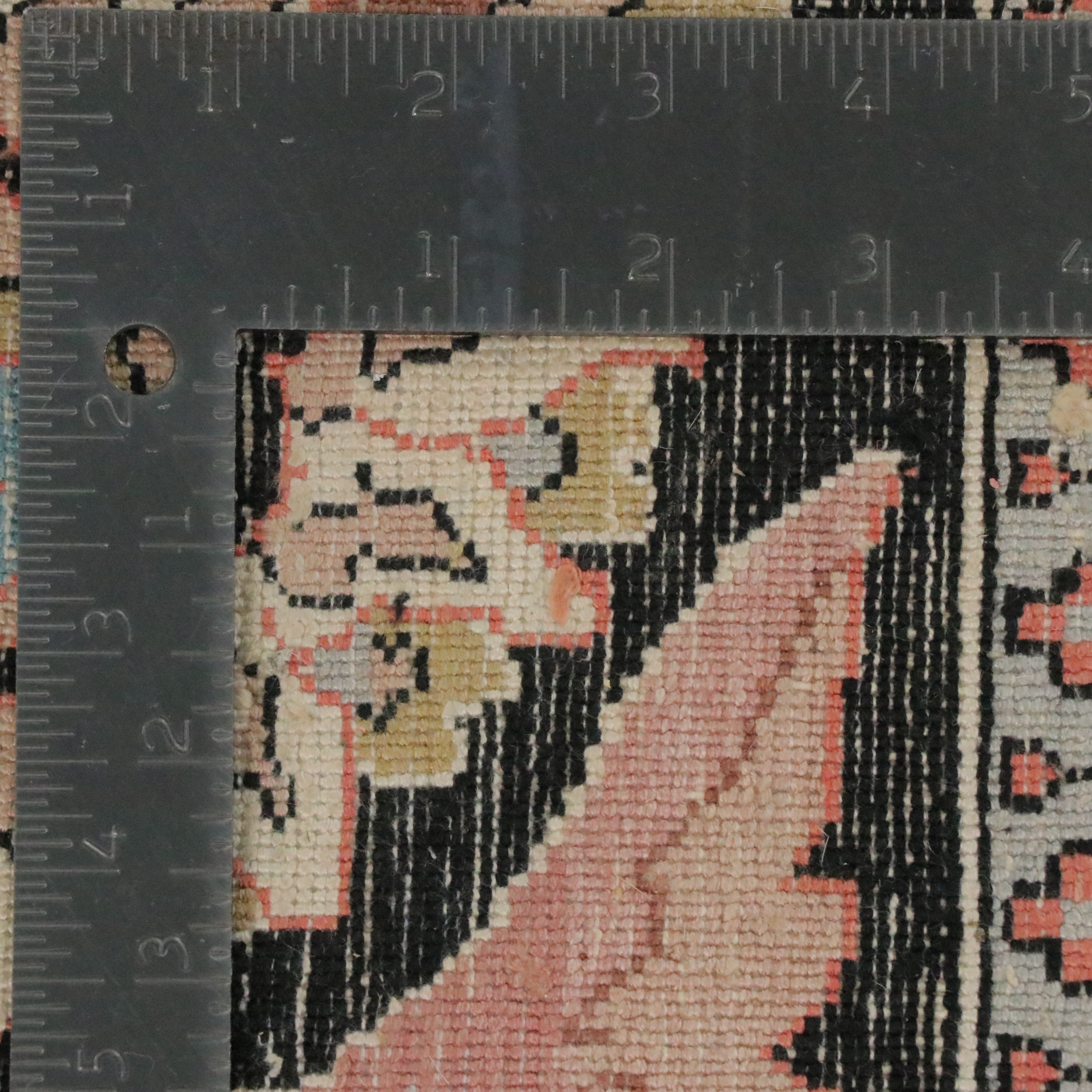 9'11 x 14'5 Hand-Knotted Persian Qom Room Sized Rug