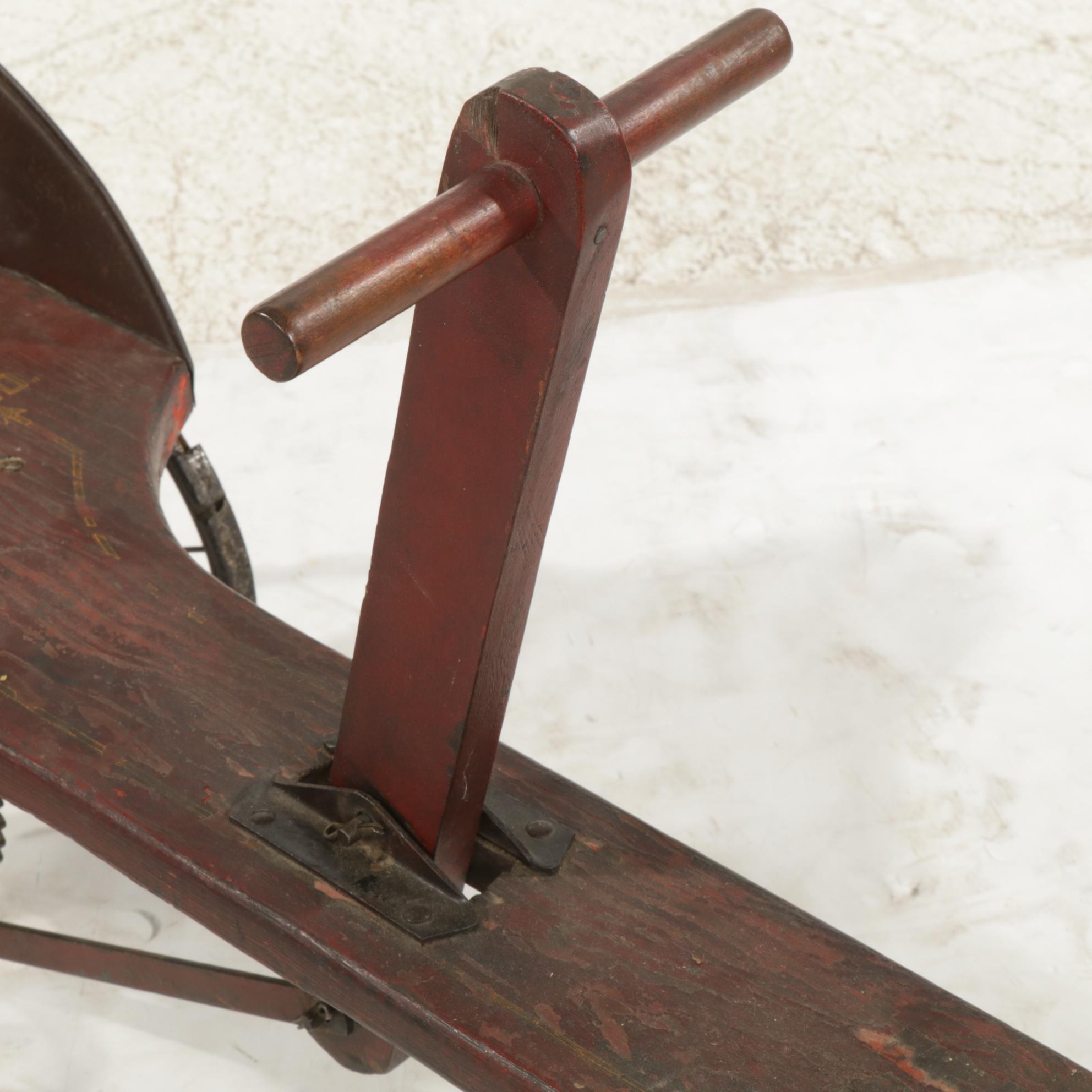 "Wingold Flier" Hand Operated Ride-On Toy,Early 20th Century