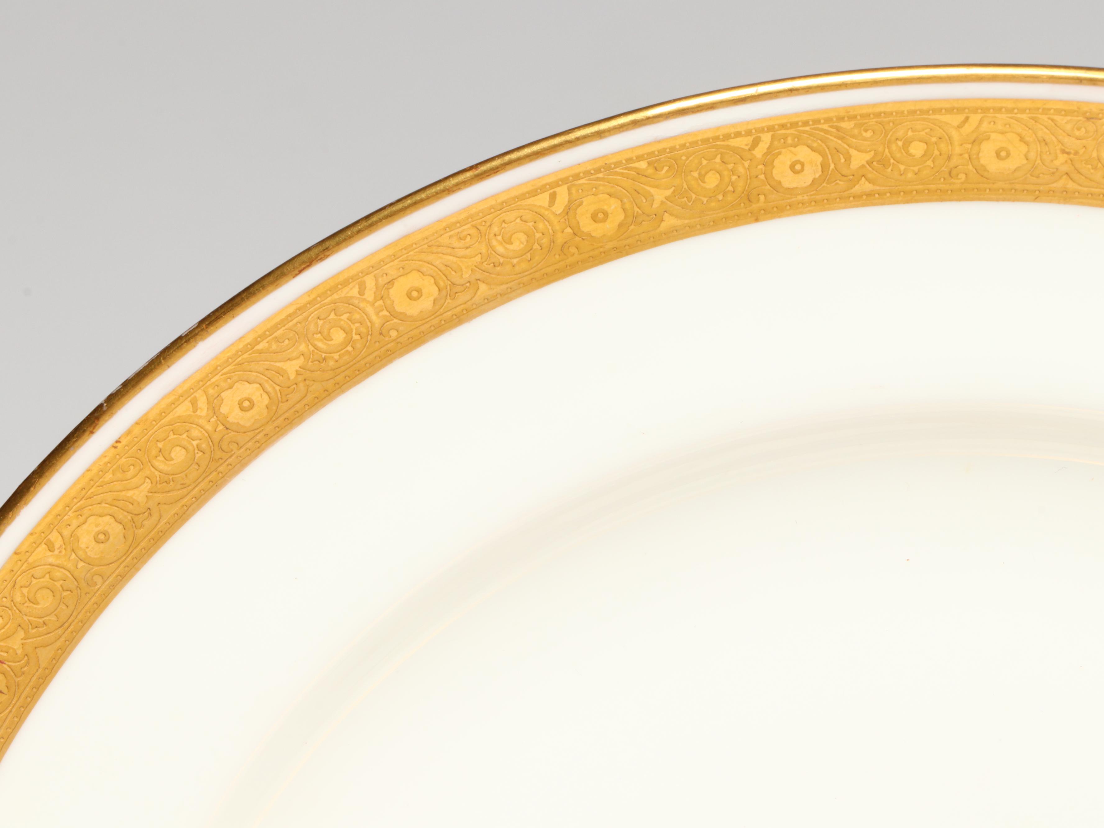 Tiffin-Franciscan "Westchester" Luncheon Plates with Minton and Other Tableware