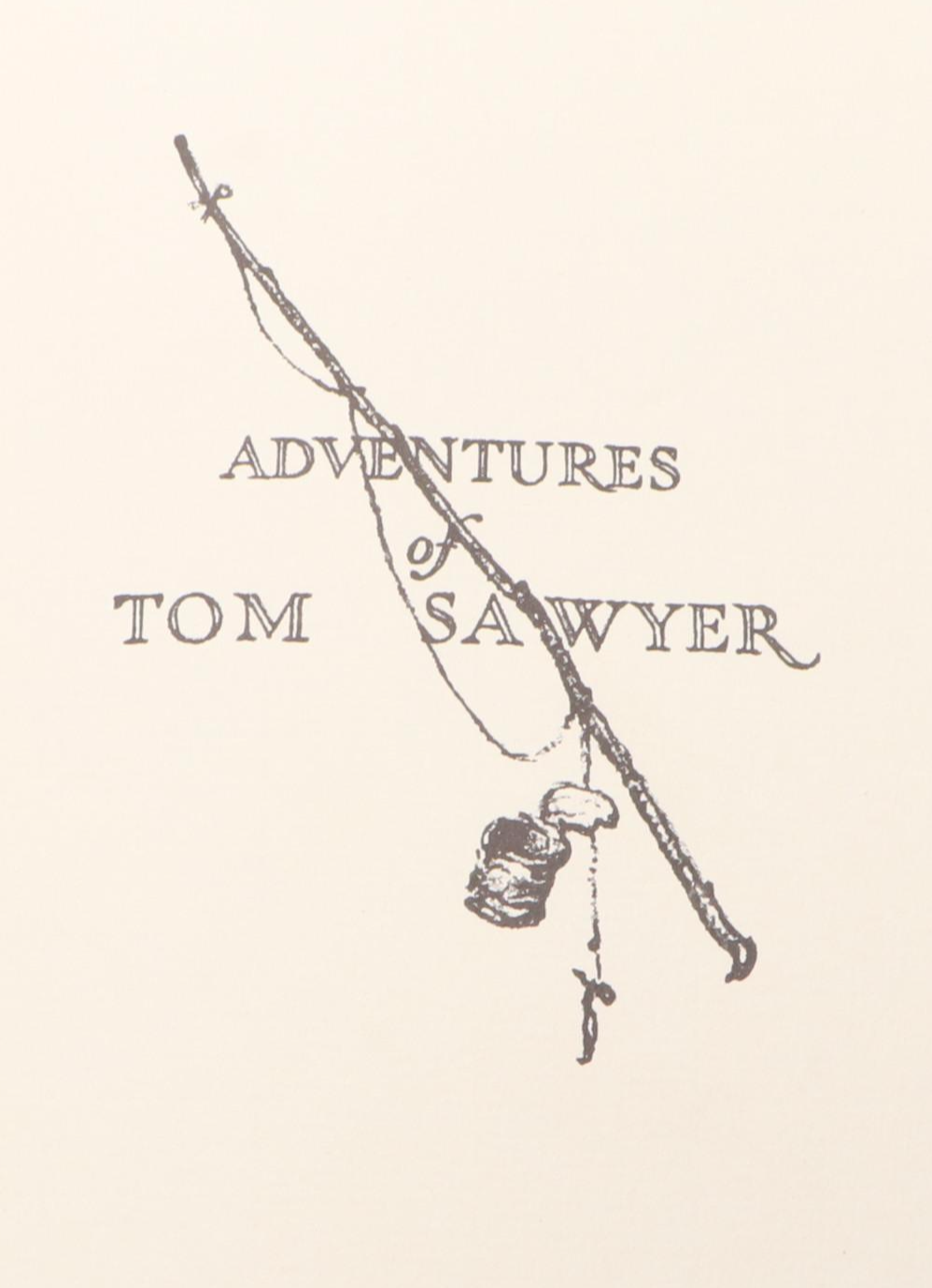 Norman Rockwell Illustrated "The Adventures of Tom Sawyer" by Mark Twain