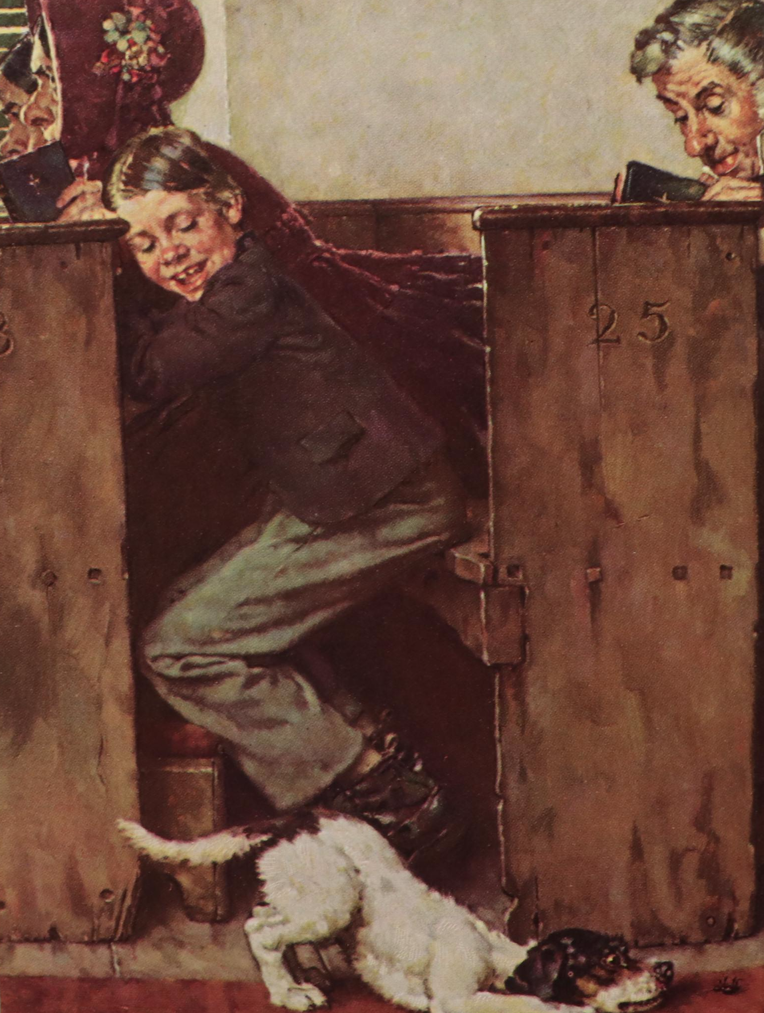 Norman Rockwell Illustrated "The Adventures of Tom Sawyer" by Mark Twain