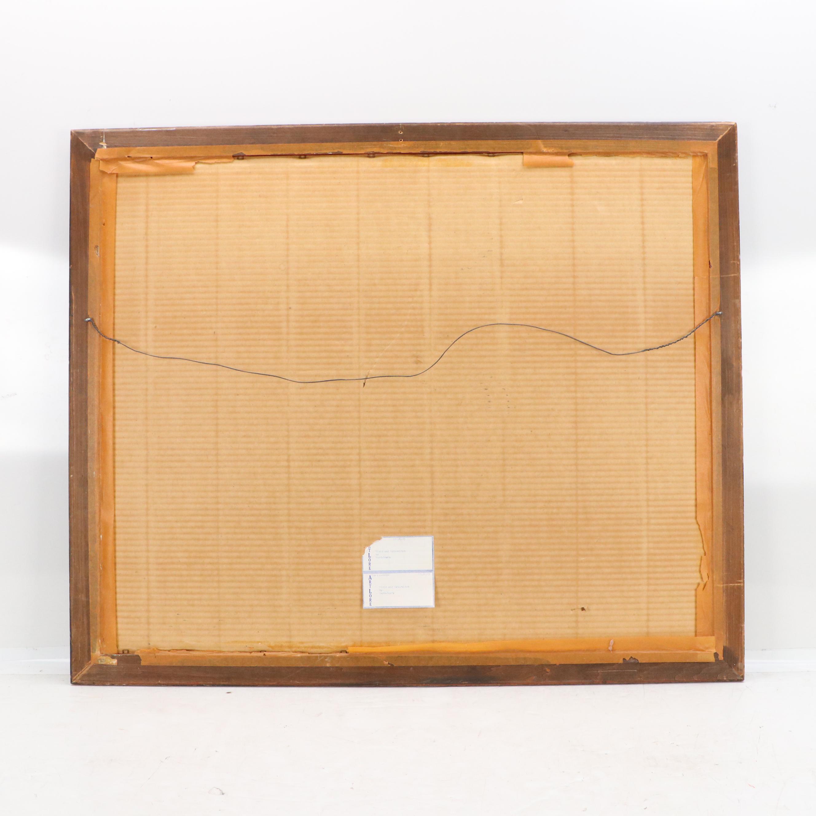 Hand-Colored Aquatint "Vivid and Waterwitch, Off Orforness in a Breeze"