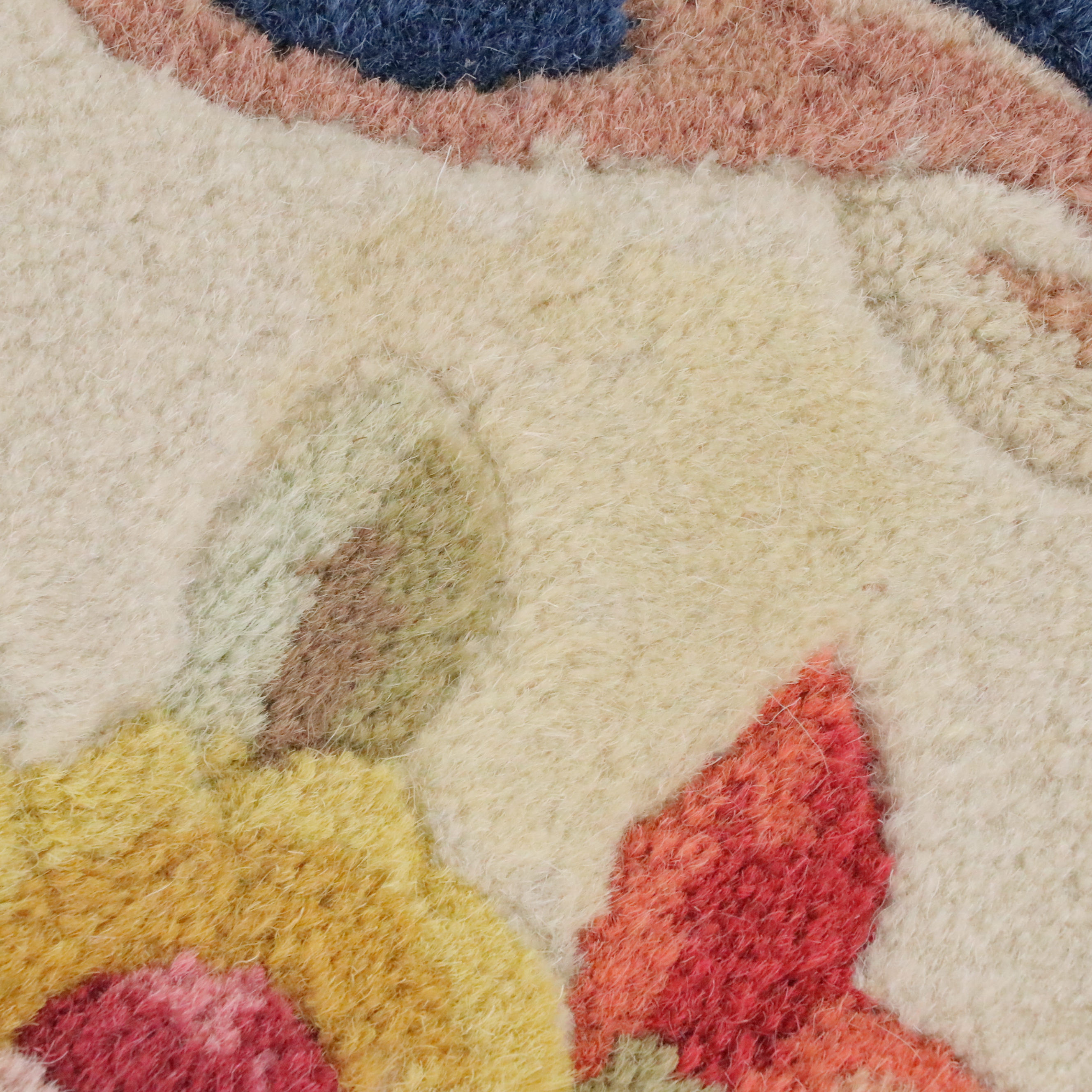 8' x 10'7 Hand-Knotted and Carved Chinese "Royal Place" Area Rug