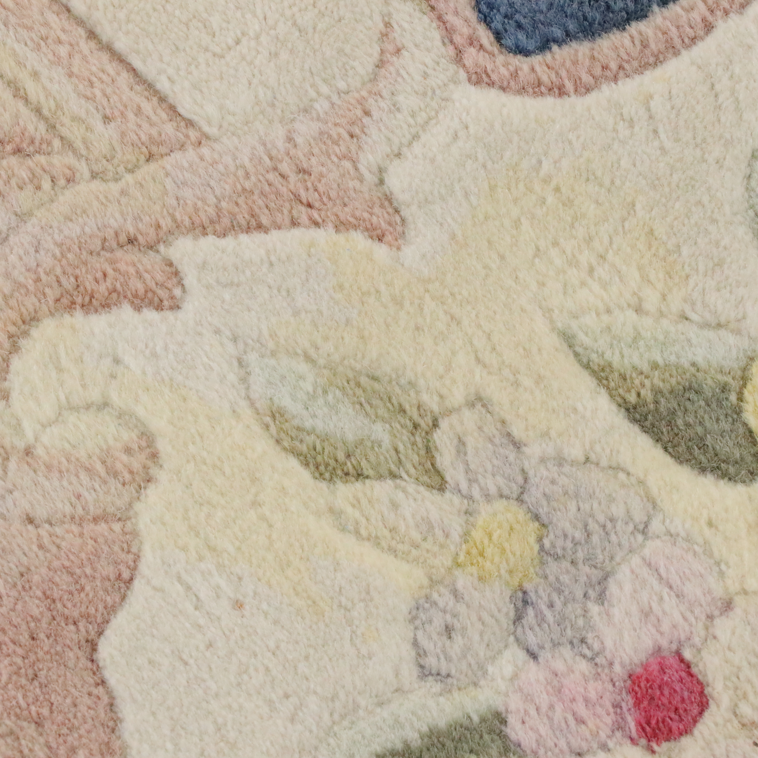 8' x 10'7 Hand-Knotted and Carved Chinese "Royal Place" Area Rug