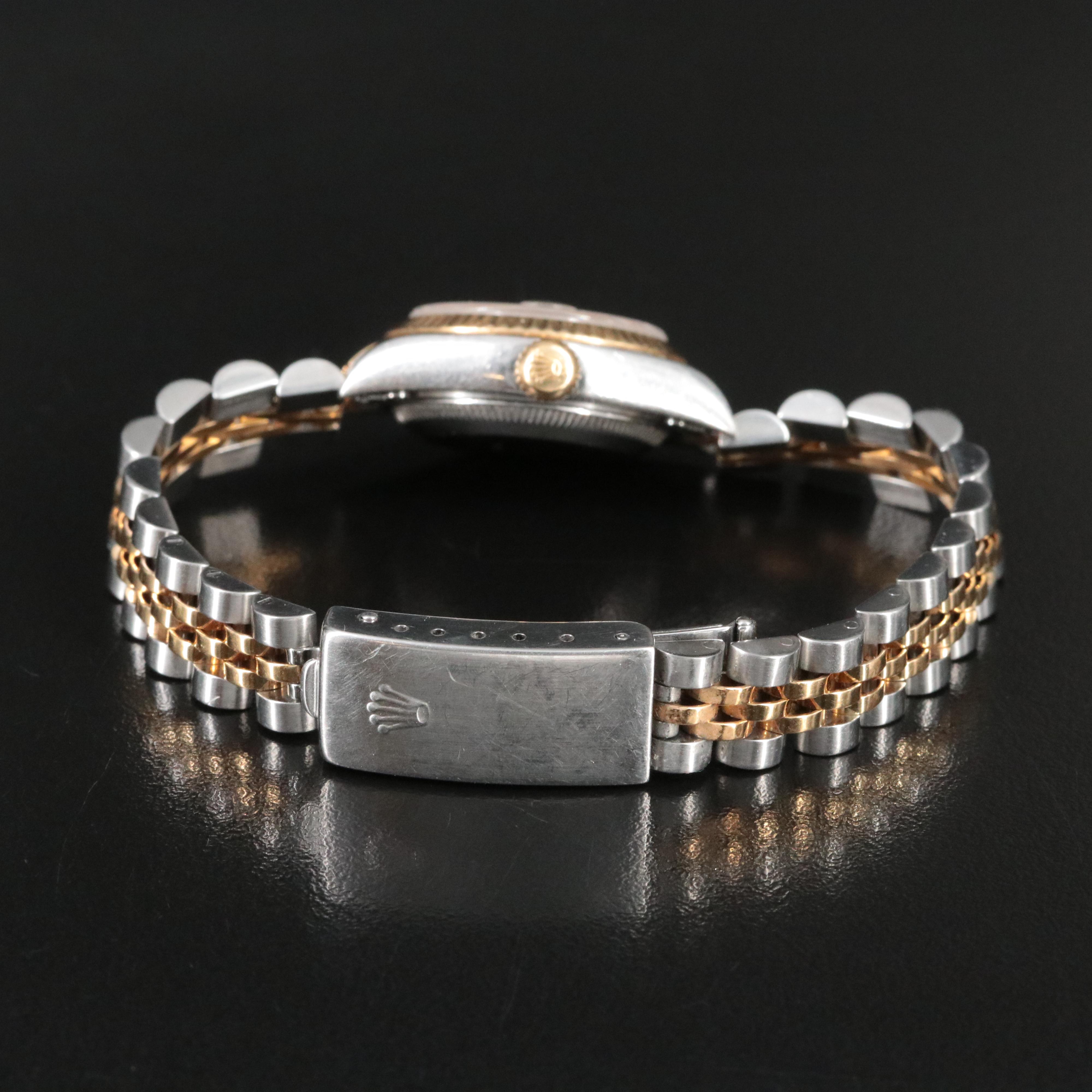 1996 Rolex Datejust Model 69173 Rolesor Automatic Watch