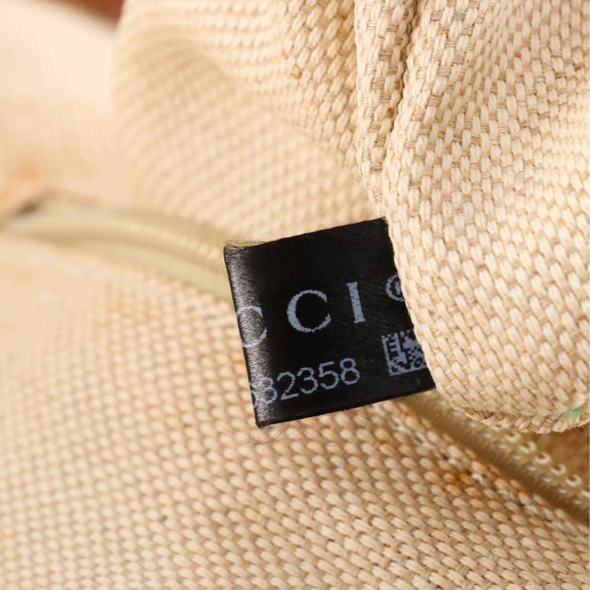 Gucci GG Canvas and Leather Weekender Tote