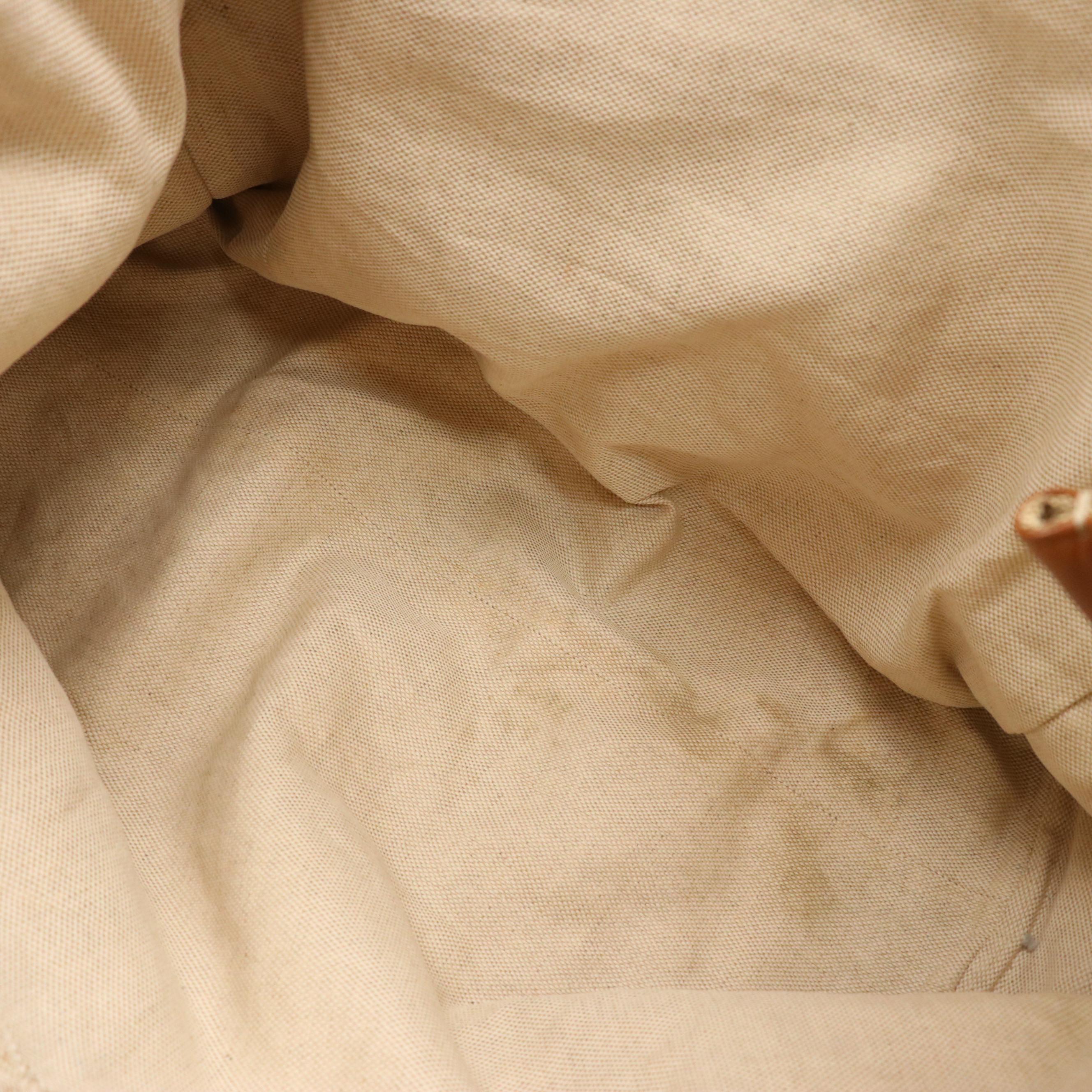 Gucci GG Canvas and Leather Weekender Tote