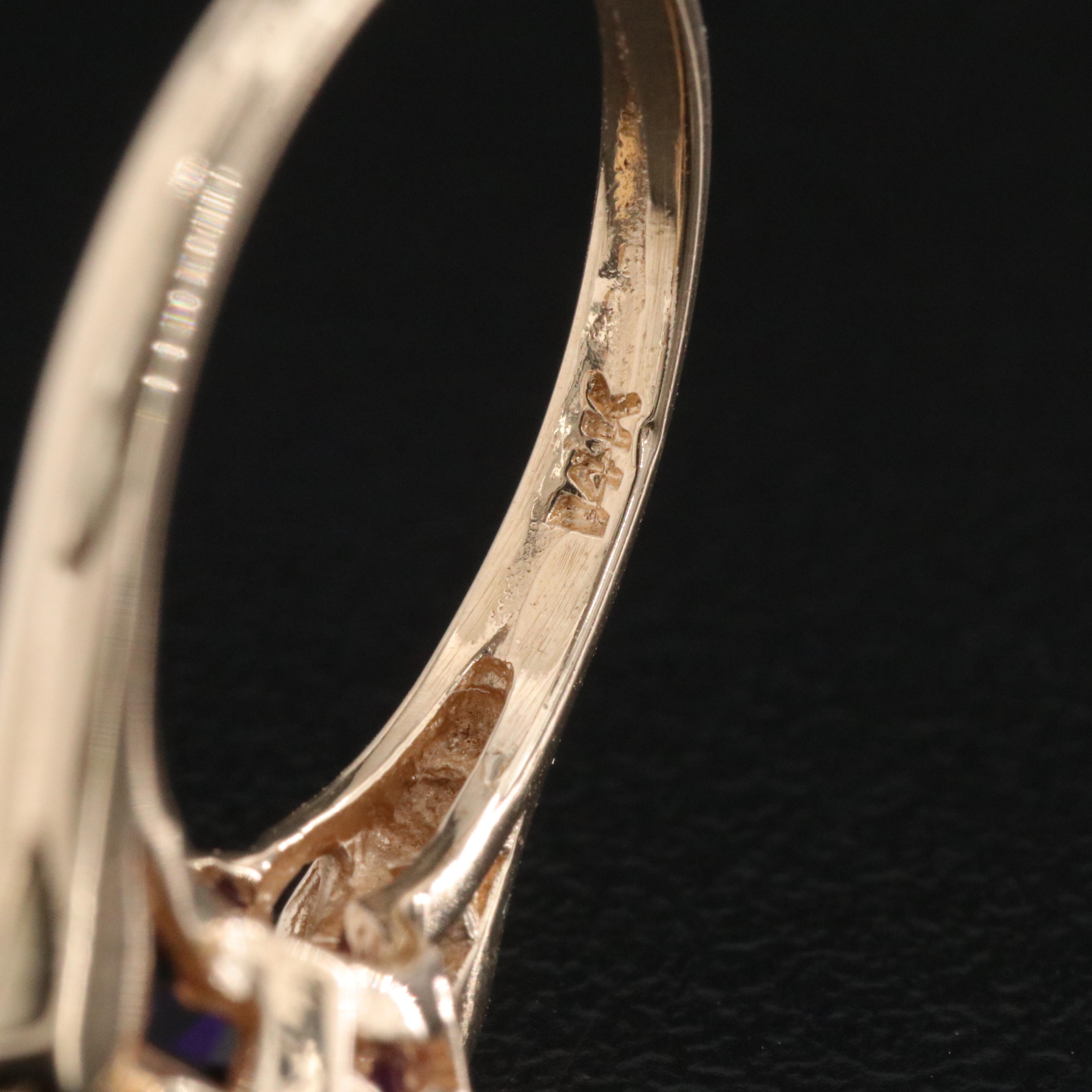 14K Amethyst Ring