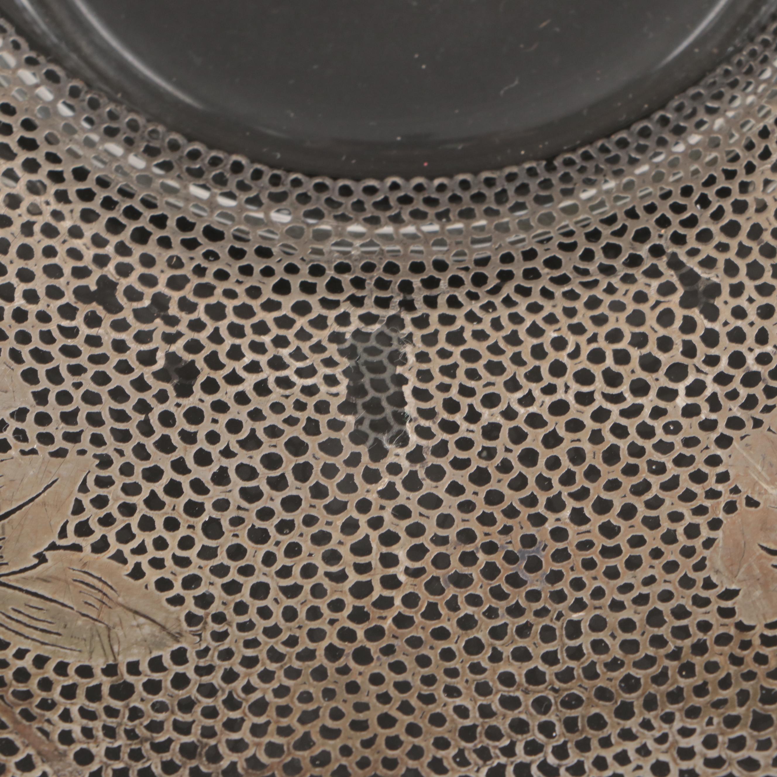 Bavarian Porcelain Shakers, Glass Serving Tray, and More Table Accessories