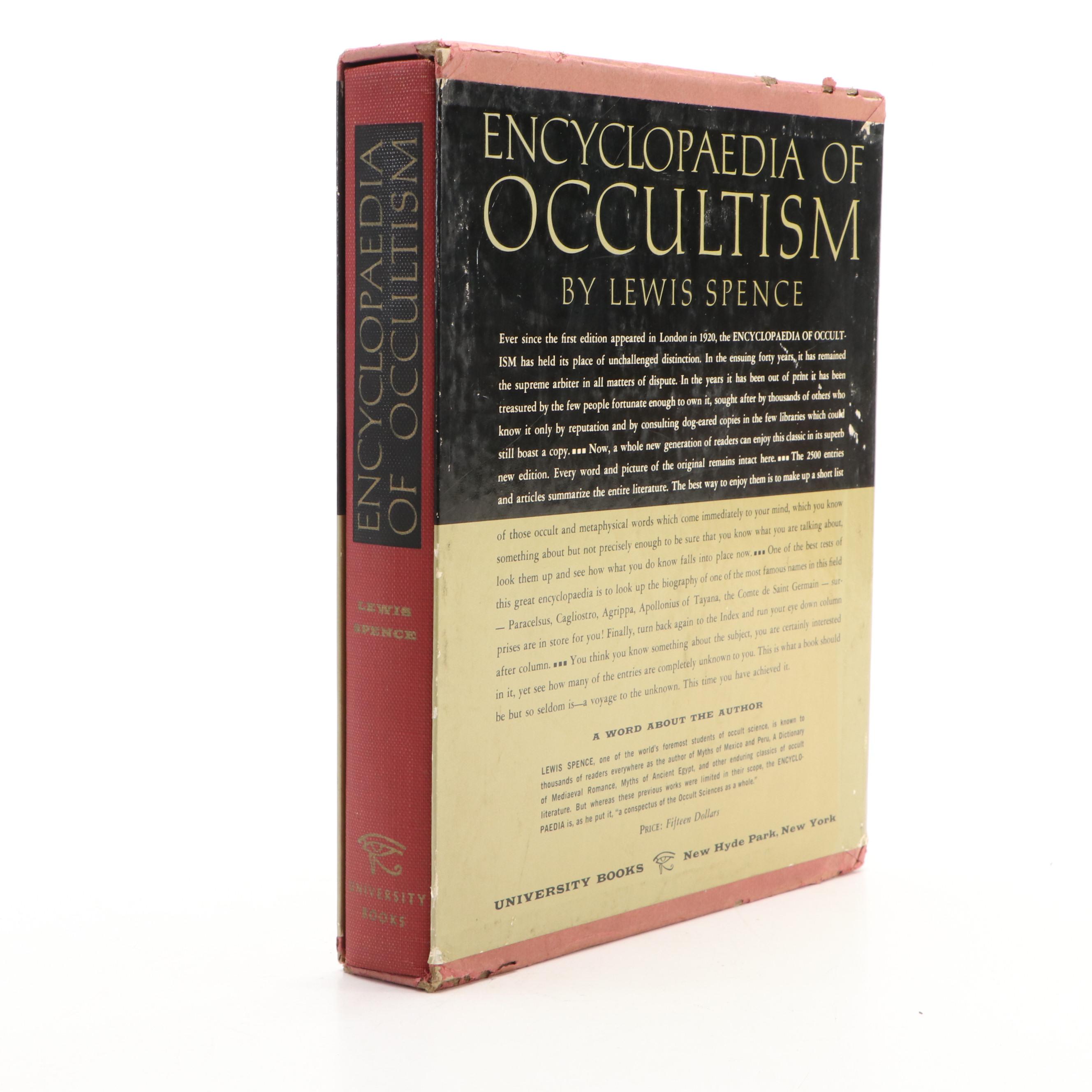 Illustrated "An Encyclopaedia of Occultism" by Lewis Spence, 1960