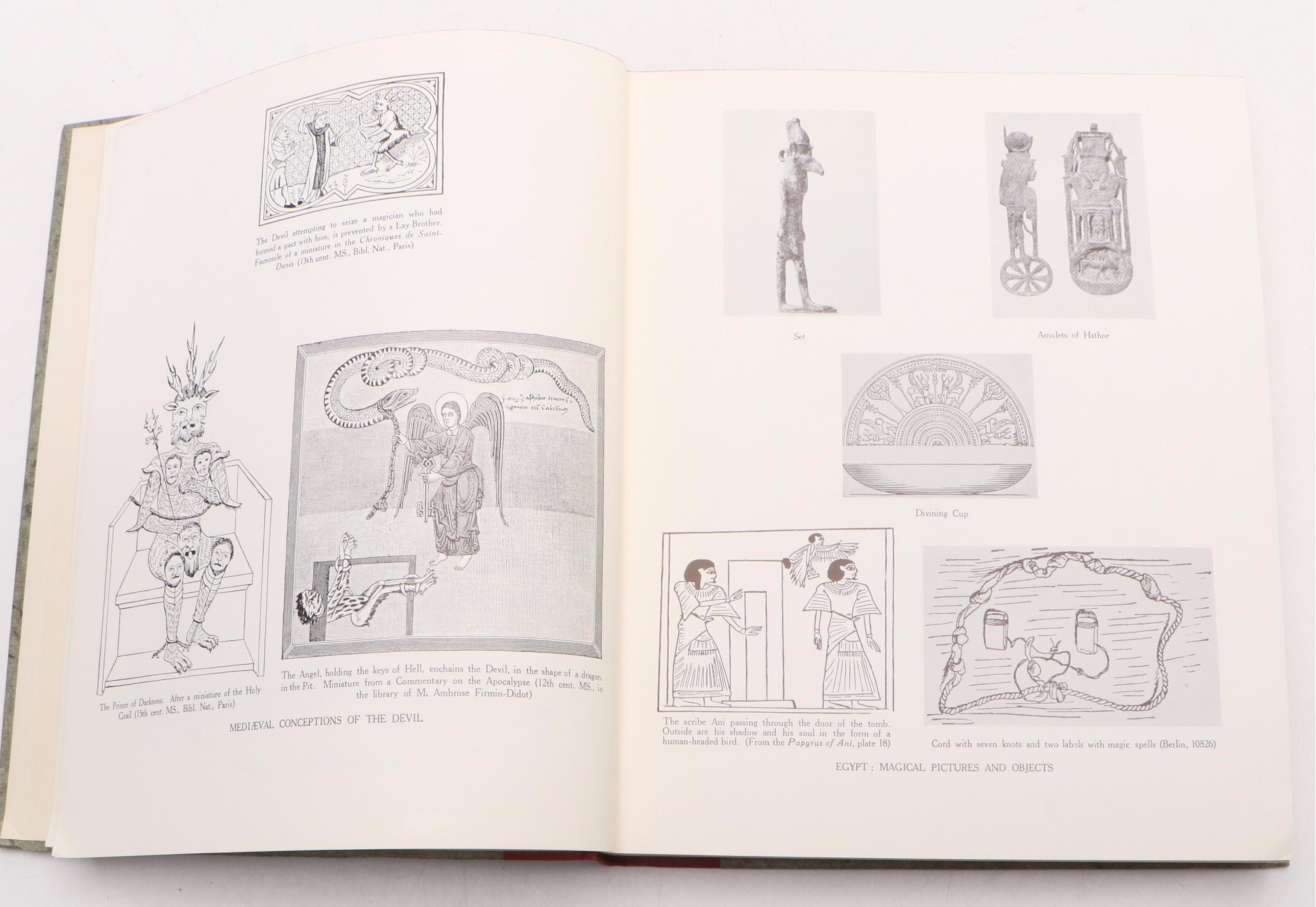 Illustrated "An Encyclopaedia of Occultism" by Lewis Spence, 1960