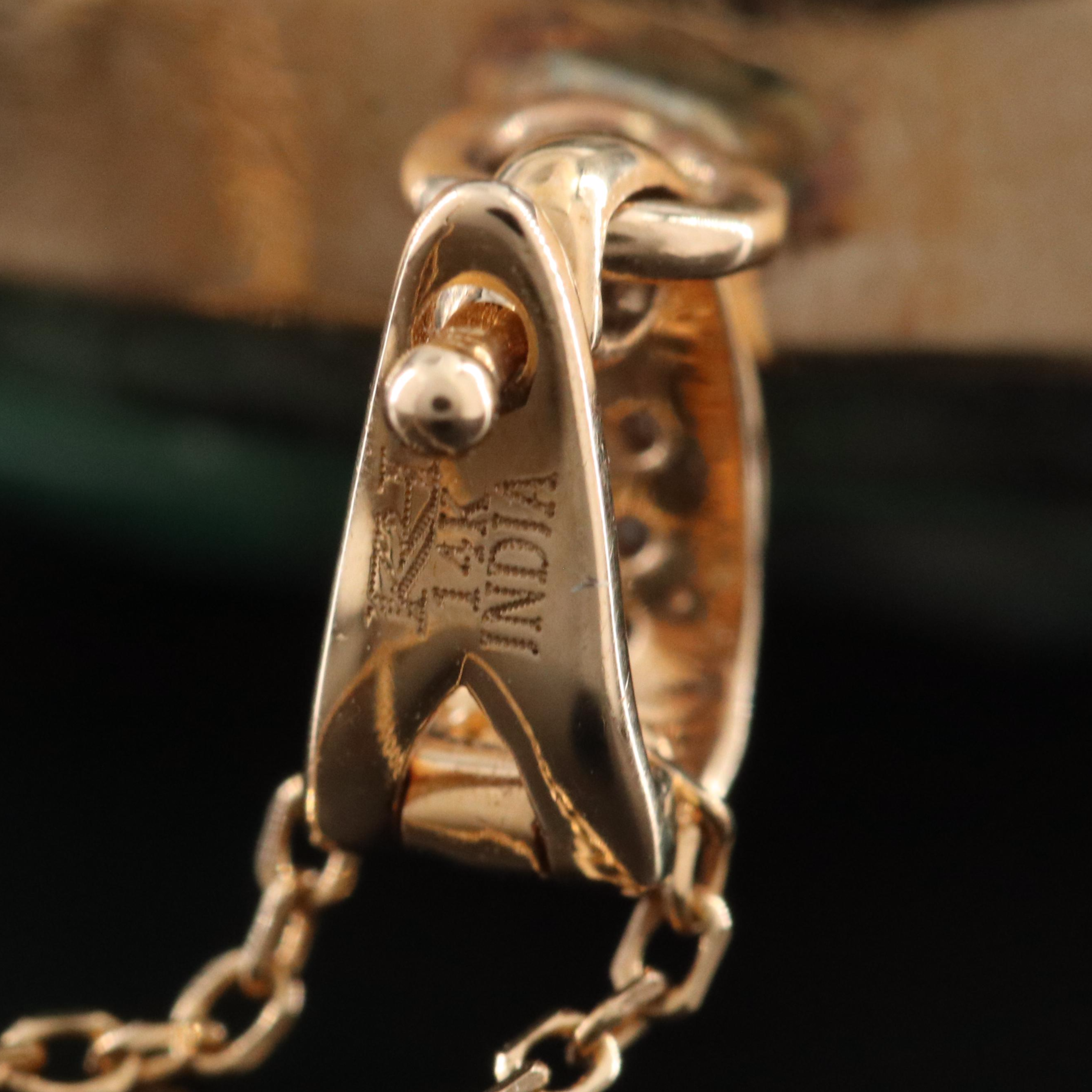 14K 133.10 CT Emerald and Diamond Enhancer Pendant Necklace