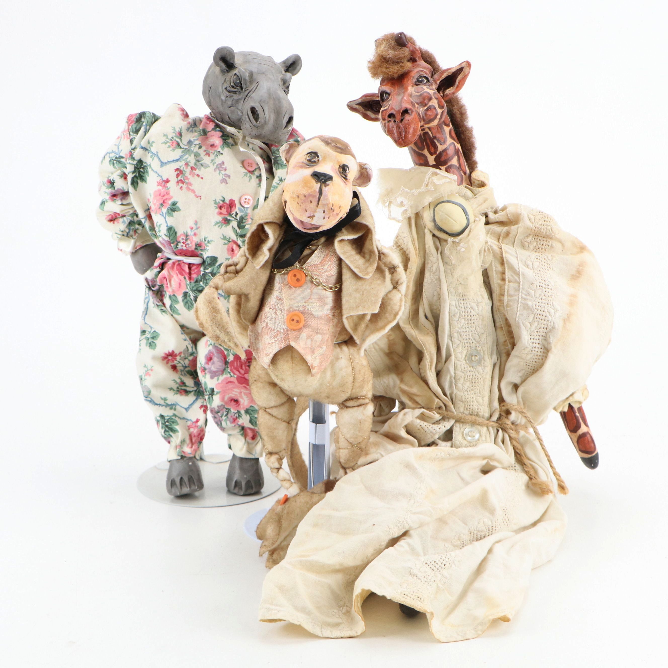 Custom Animal Figures with Period Clothing