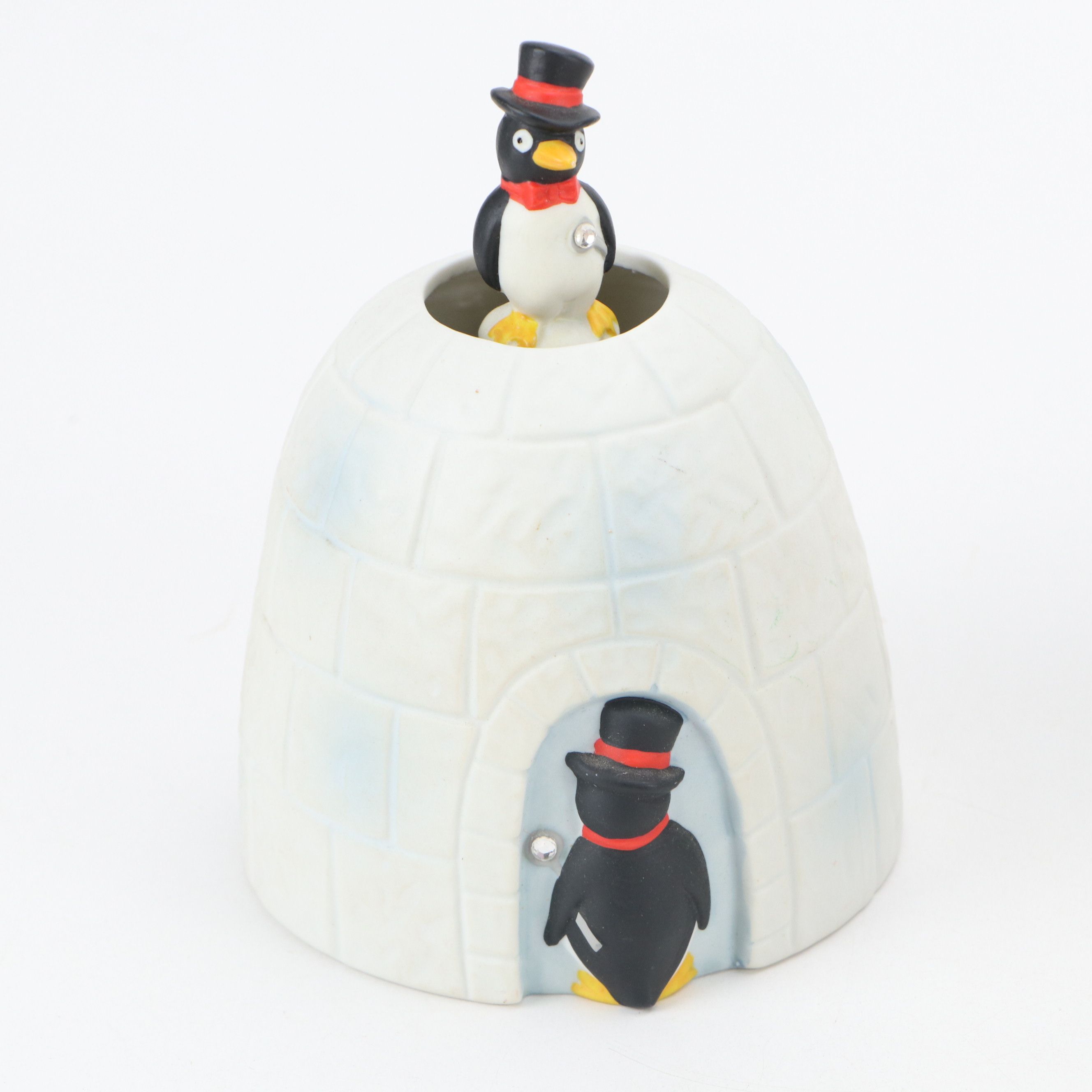 Christmas Music Rotating Bisque Figurines with Other Holiday Décor