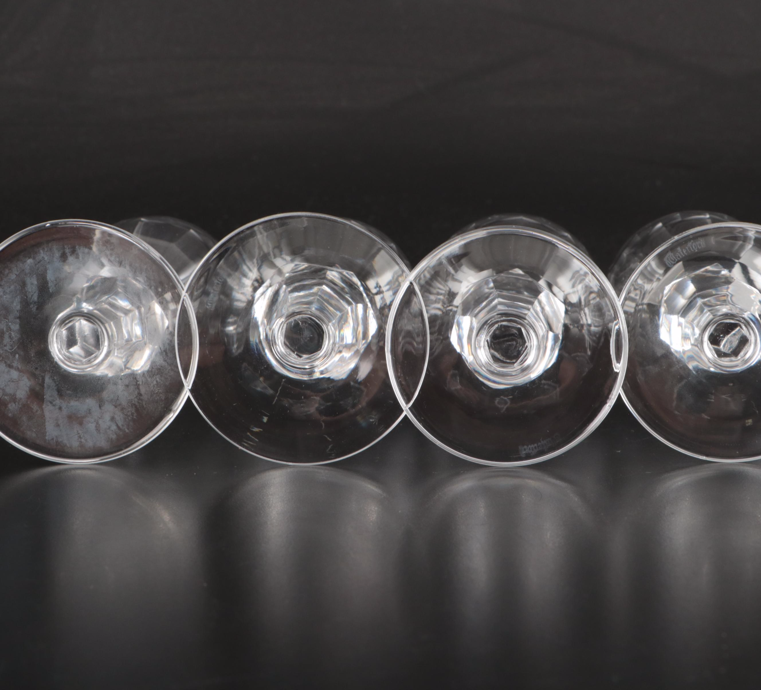 Waterford Crystal "Curraghmore" Claret Wine Glasses