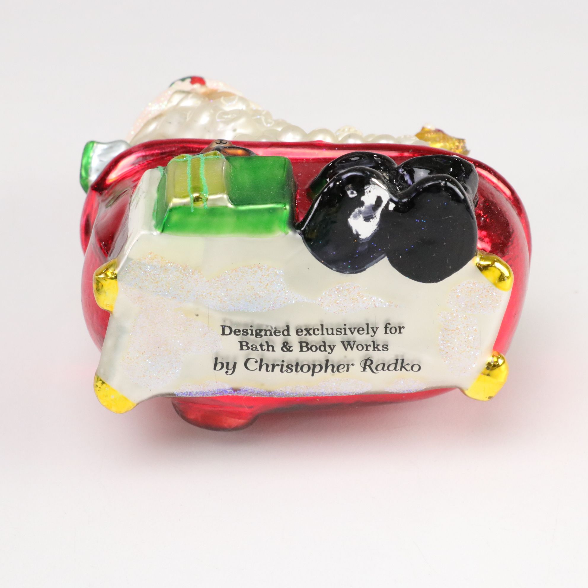 Waterford Snow Crystal Ornament with Illuminated Angel and Other Ornaments